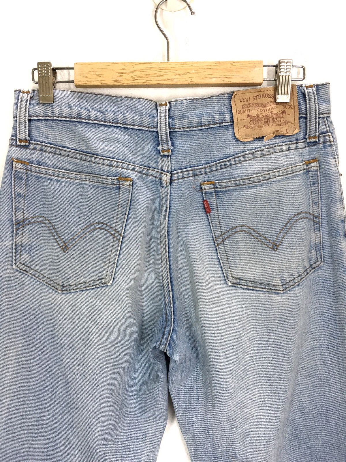Levi's Vintage Clothing Vintage LEVIS Light Wash Denim Jeans Size US 30 / EU 46 - 9 Thumbnail