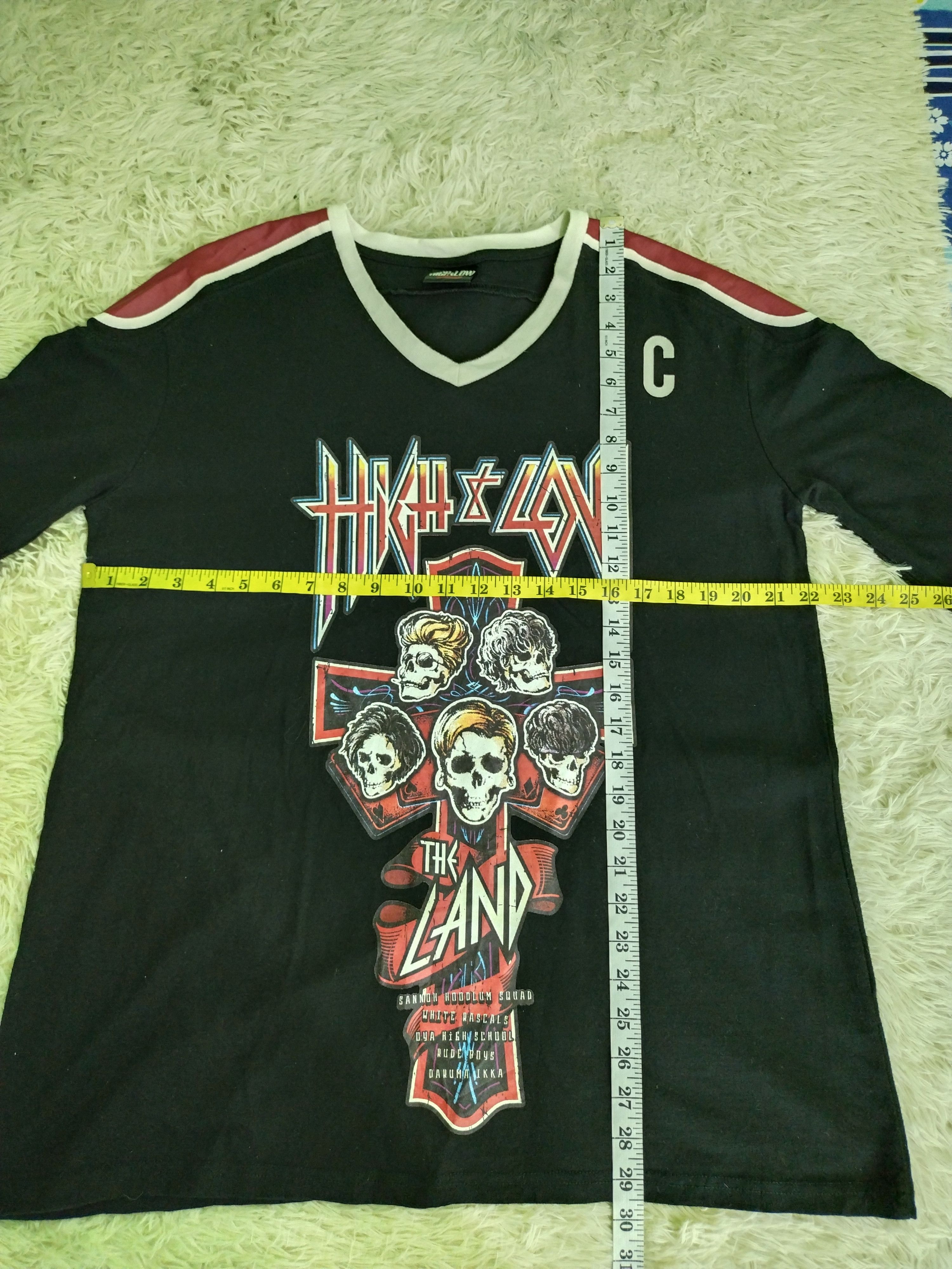 Japanese Brand VINTAGE HIGH&LOW THE LAND HOCKEY MUGEN YAMATO TEE Size US M / EU 48-50 / 2 - 15 Thumbnail