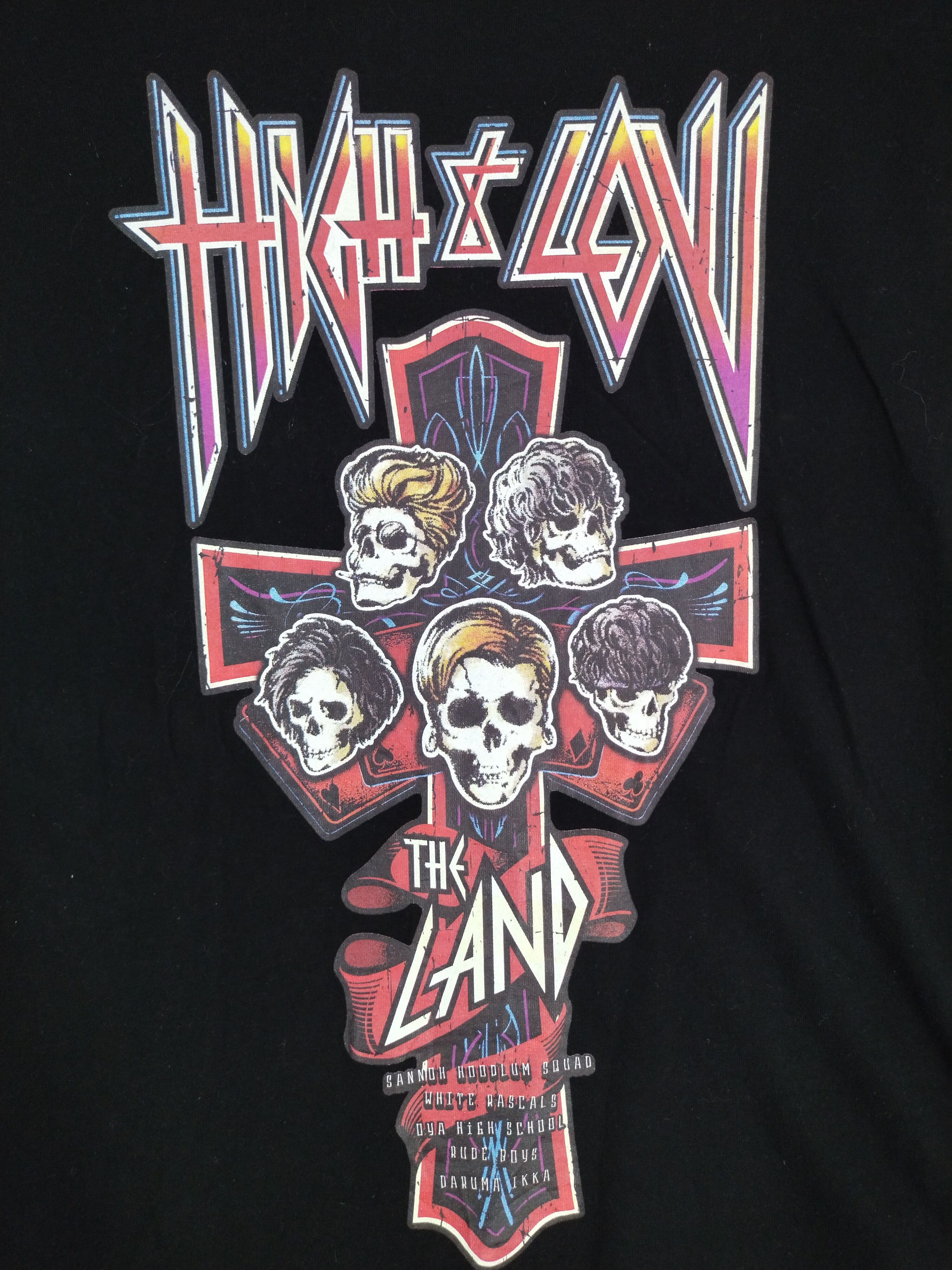 Japanese Brand VINTAGE HIGH&LOW THE LAND HOCKEY MUGEN YAMATO TEE Size US M / EU 48-50 / 2 - 5 Thumbnail