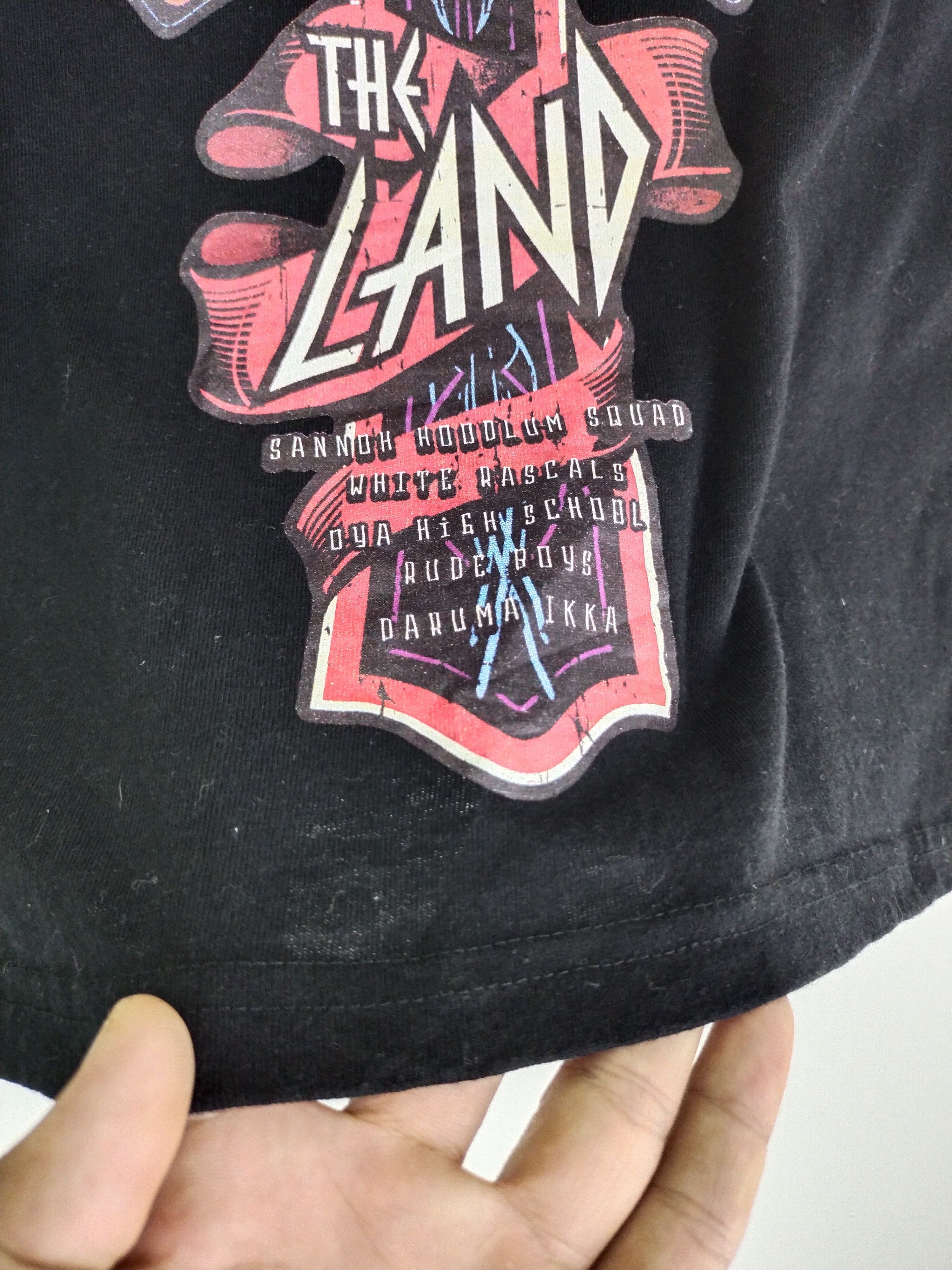 Japanese Brand VINTAGE HIGH&LOW THE LAND HOCKEY MUGEN YAMATO TEE Size US M / EU 48-50 / 2 - 7 Thumbnail