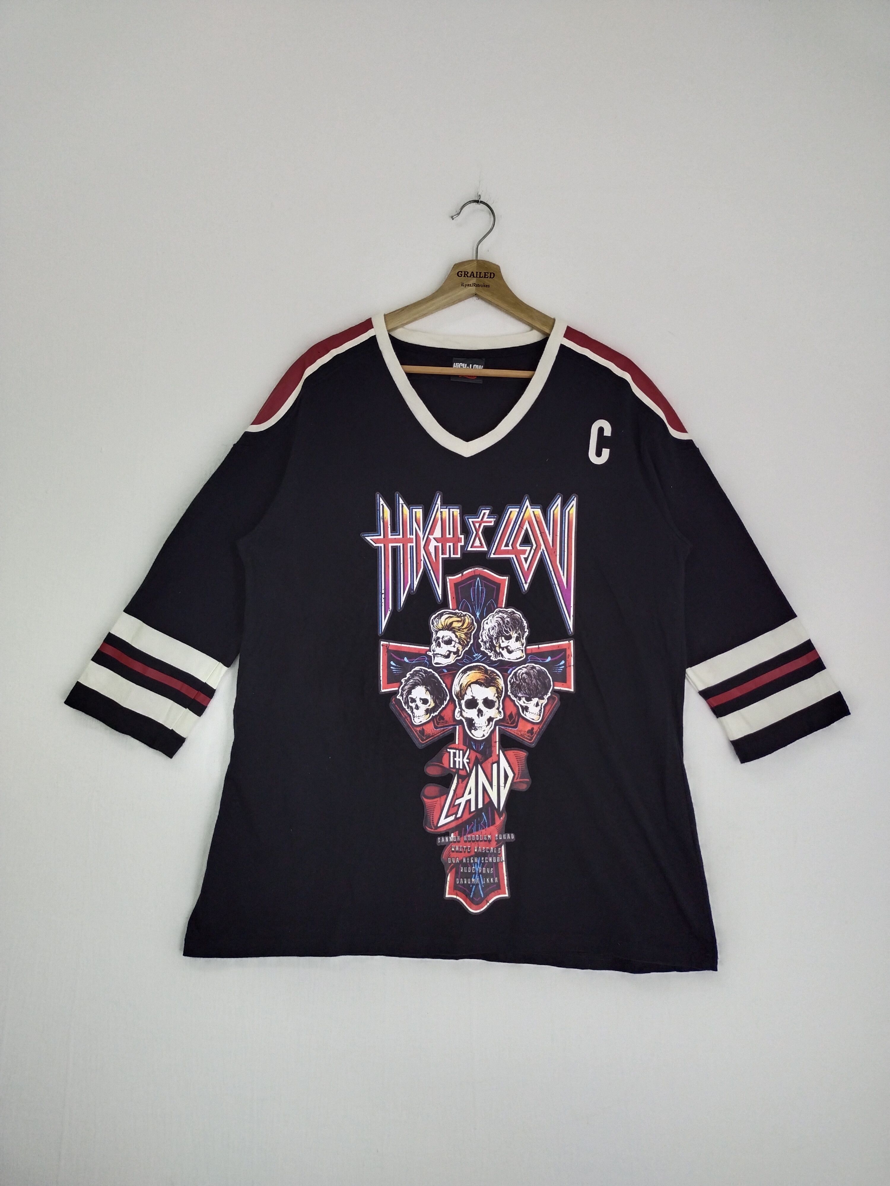 VINTAGE HIGH&LOW THE LAND HOCKEY MUGEN YAMATO TEE