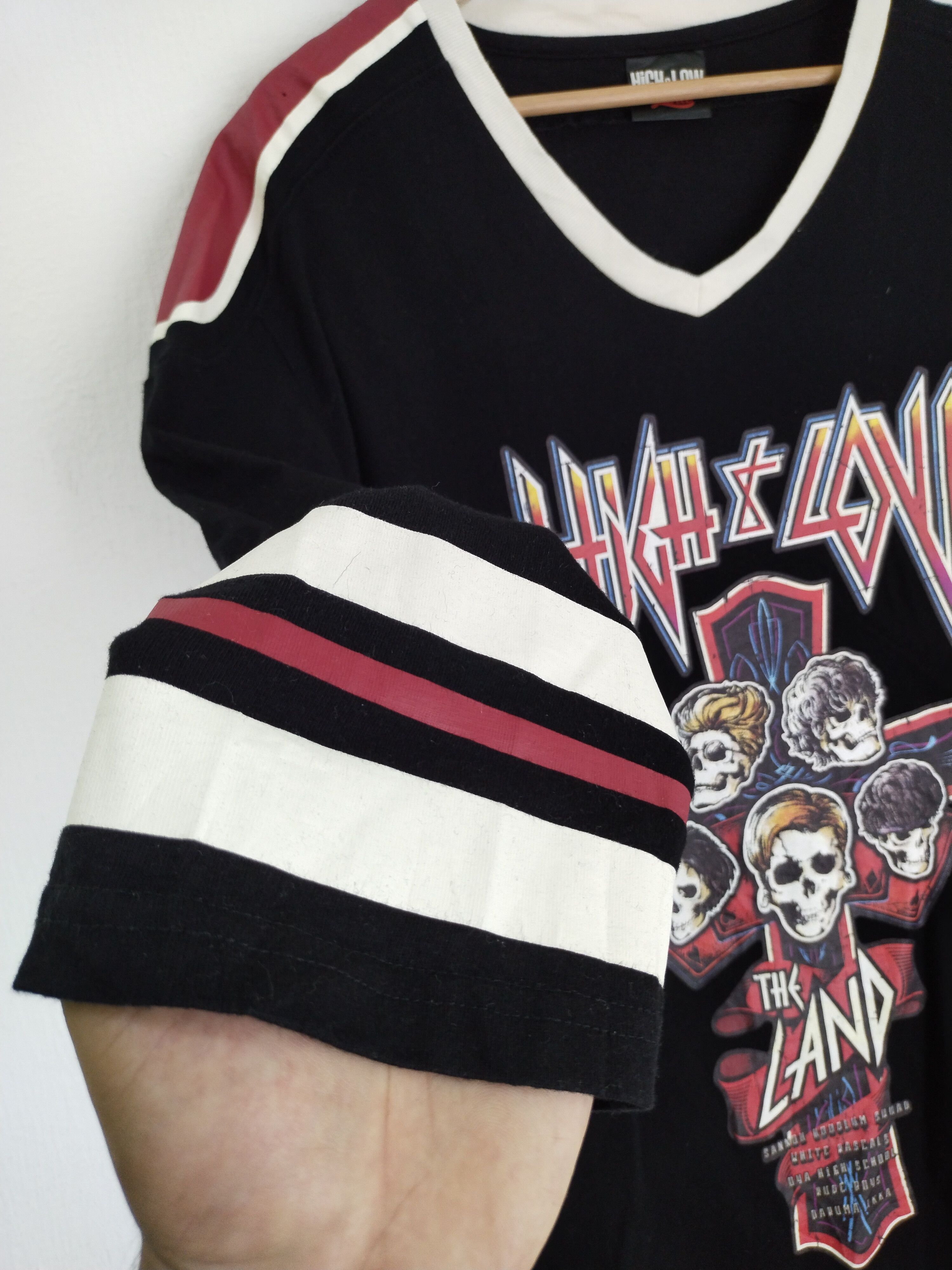 Japanese Brand VINTAGE HIGH&LOW THE LAND HOCKEY MUGEN YAMATO TEE Size US M / EU 48-50 / 2 - 6 Thumbnail