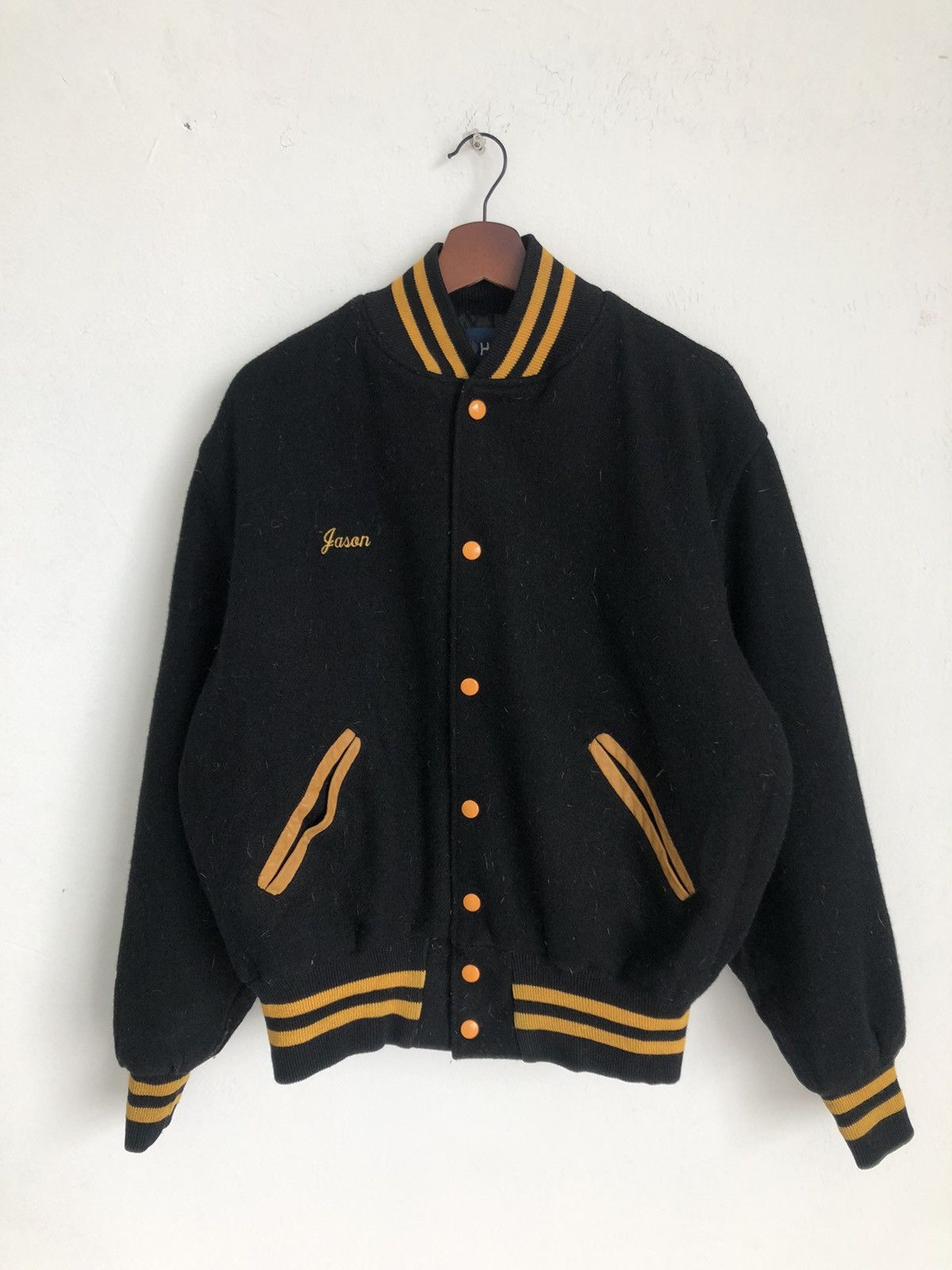 Vintage NHS Band Holloway Original Varsity Jacket B2 Size US L / EU 52-54 / 3 - 2 Thumbnail