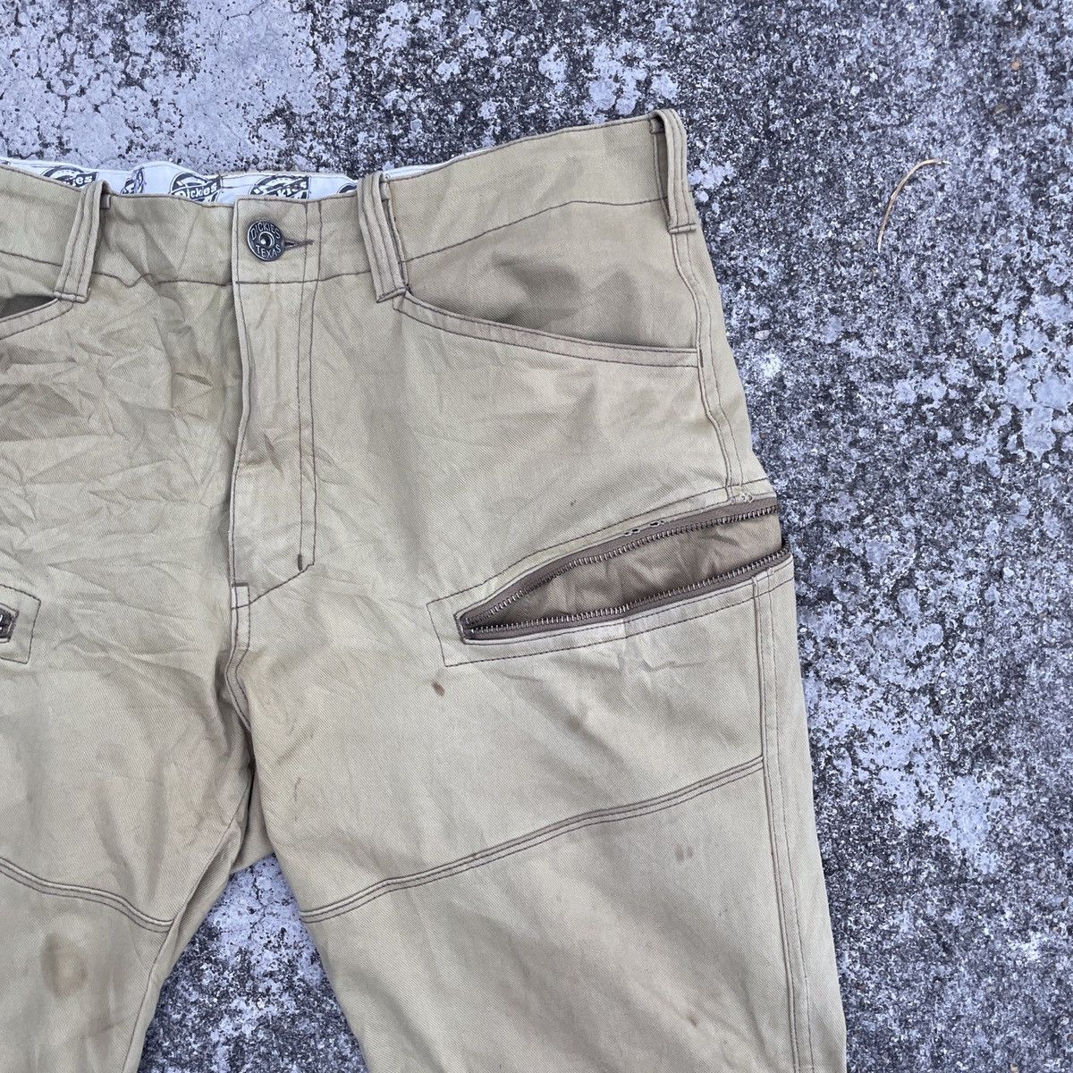 Dickies Vintage Dickies Tactical Distressed Bikers Pants Size US 35 - 2 Thumbnail