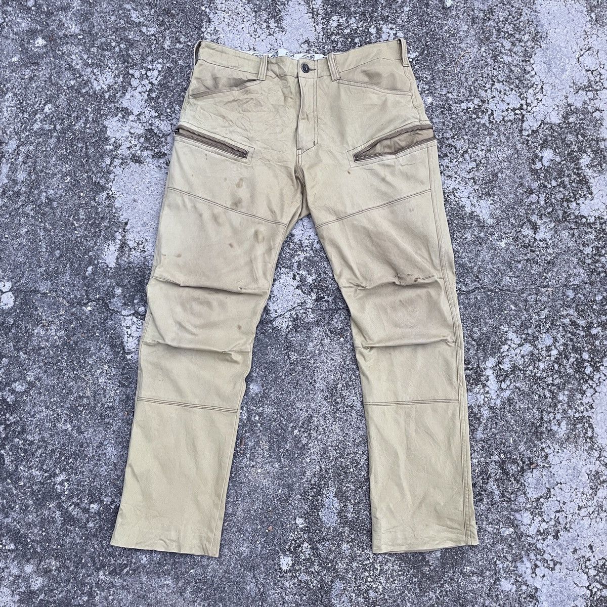 Dickies Vintage Dickies Tactical Distressed Bikers Pants Size US 35 - 1 Thumbnail