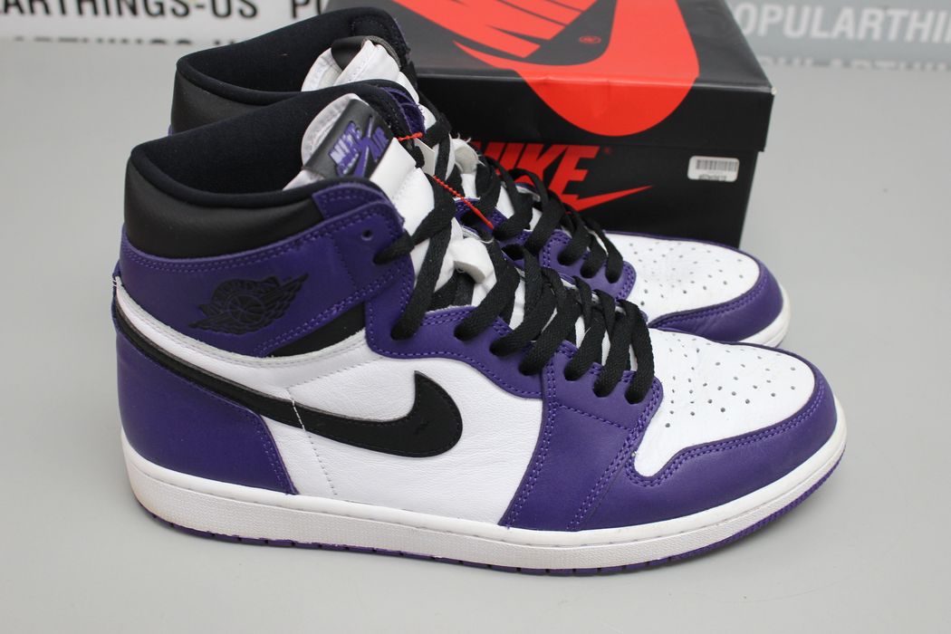 Nike Jordan 1 Retro High Court Purple White 