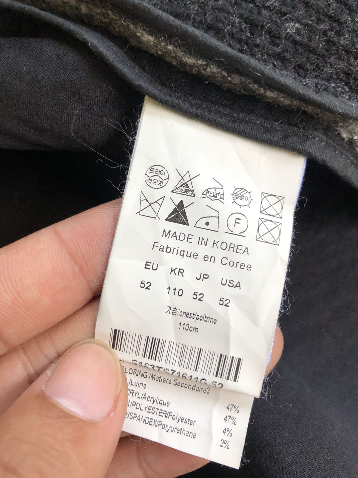 Japanese Brand × Solid Homme Solid Homme Jacket Size US L / EU 52-54 / 3 - 7 Thumbnail