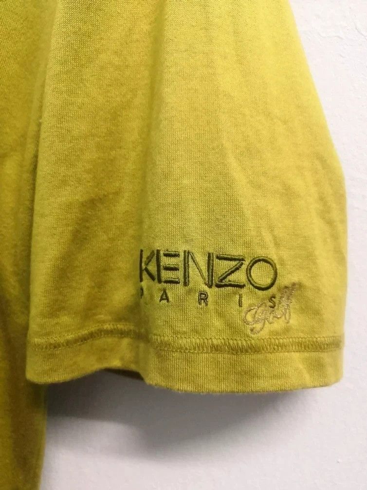 Japanese Brand Vintage Kenzo Golf Paris Tee Big Logo Spell Out Size US L / EU 52-54 / 3 - 5 Thumbnail