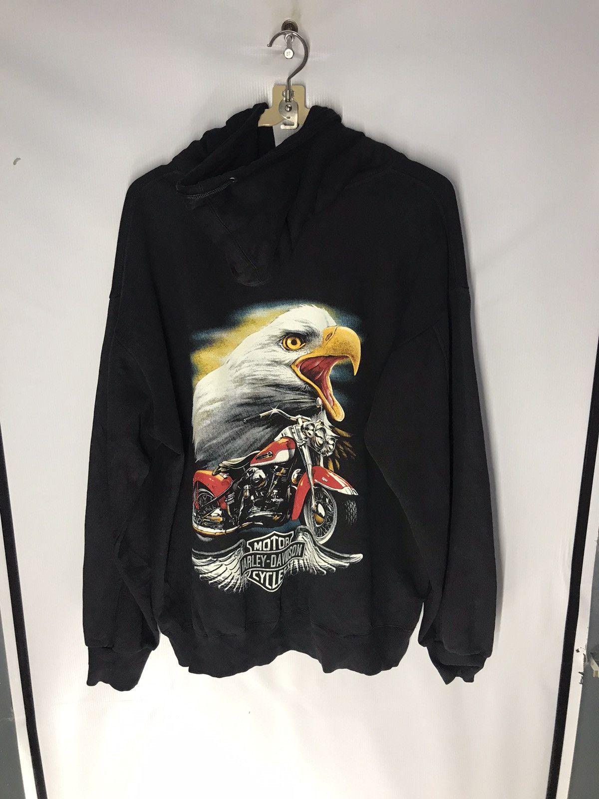 Harley Davidson Harley Davidson hoodie pullover back eagles printed Size US L / EU 52-54 / 3 - 8 Thumbnail