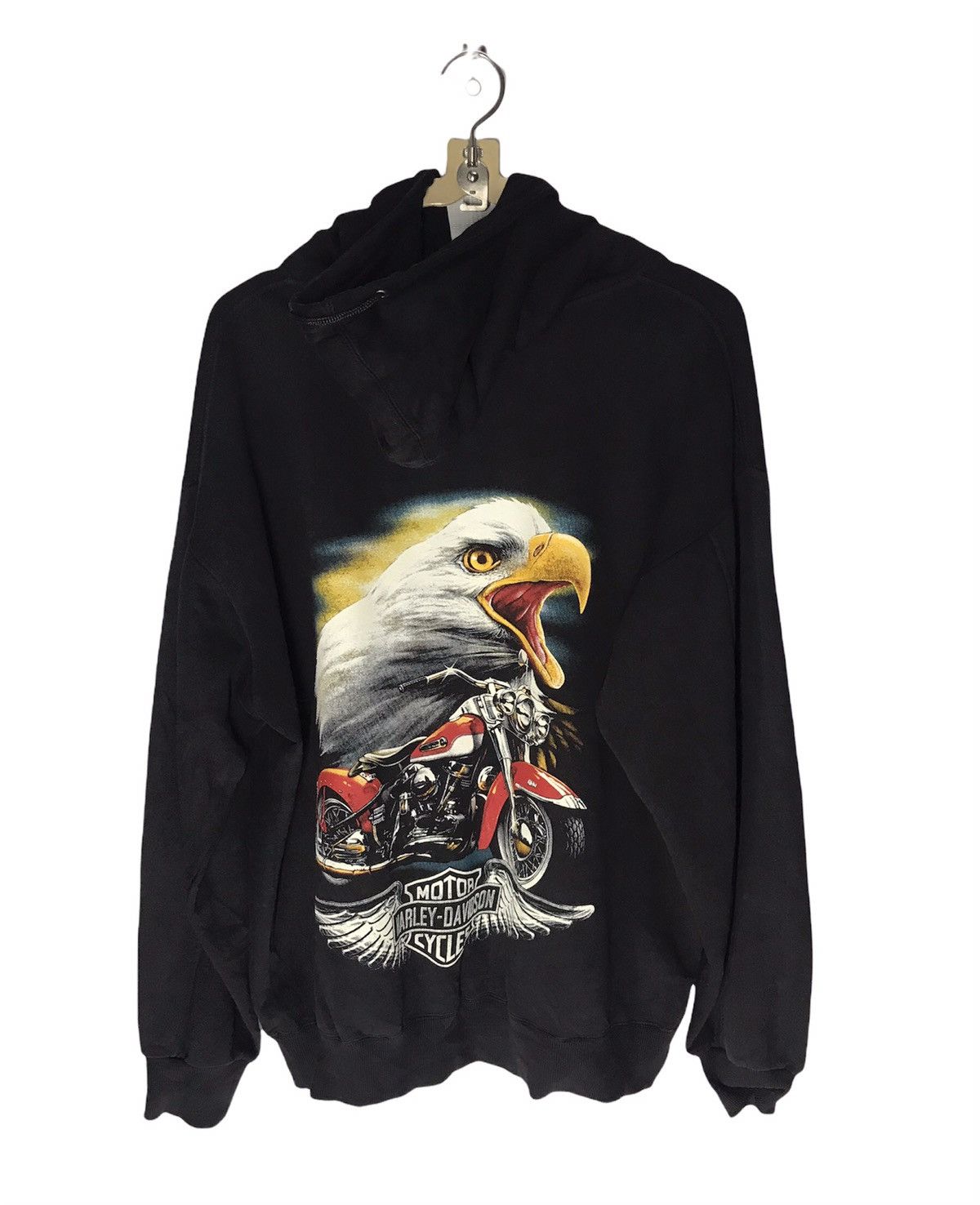 Harley Davidson Harley Davidson hoodie pullover back eagles printed Size US L / EU 52-54 / 3 - 2 Thumbnail