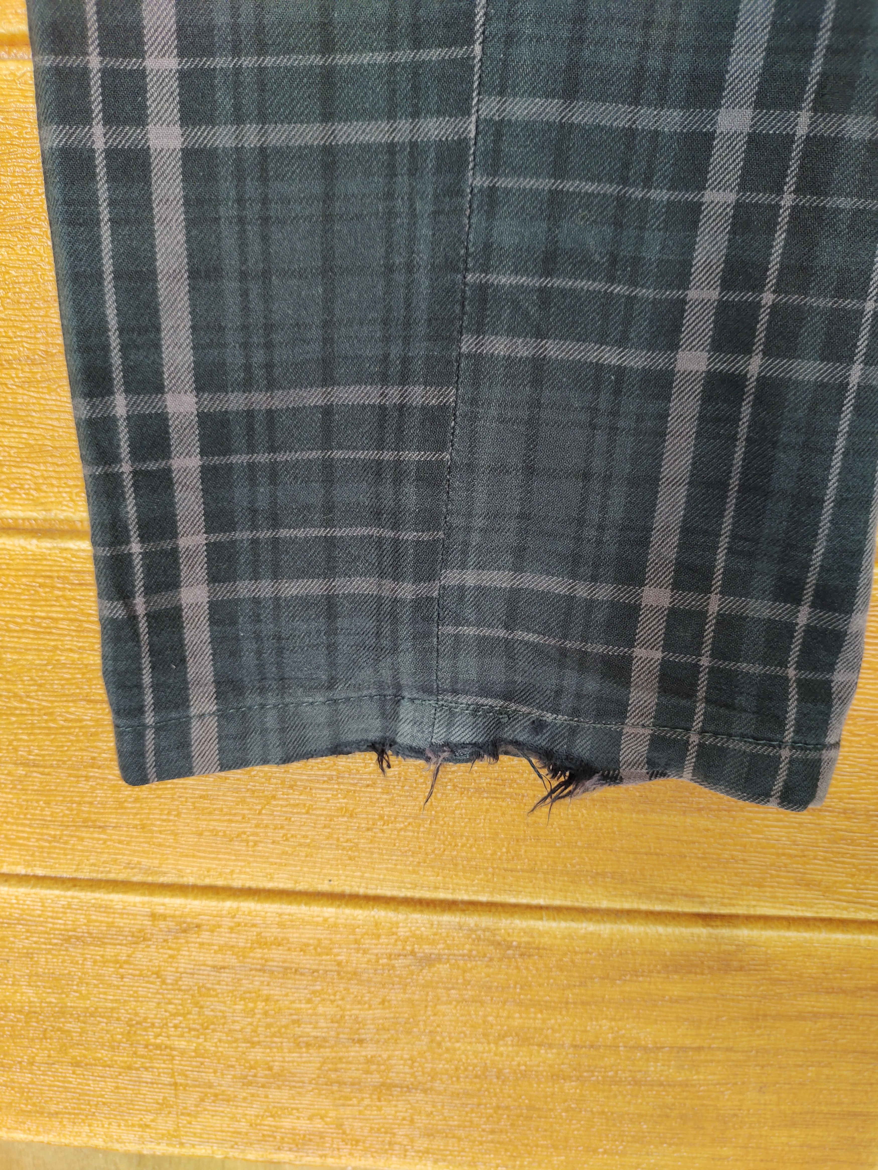 Hysteric Glamour Vintage Otarie Japan Checkered Plaid Pants Size US 32 / EU 48 - 8 Thumbnail