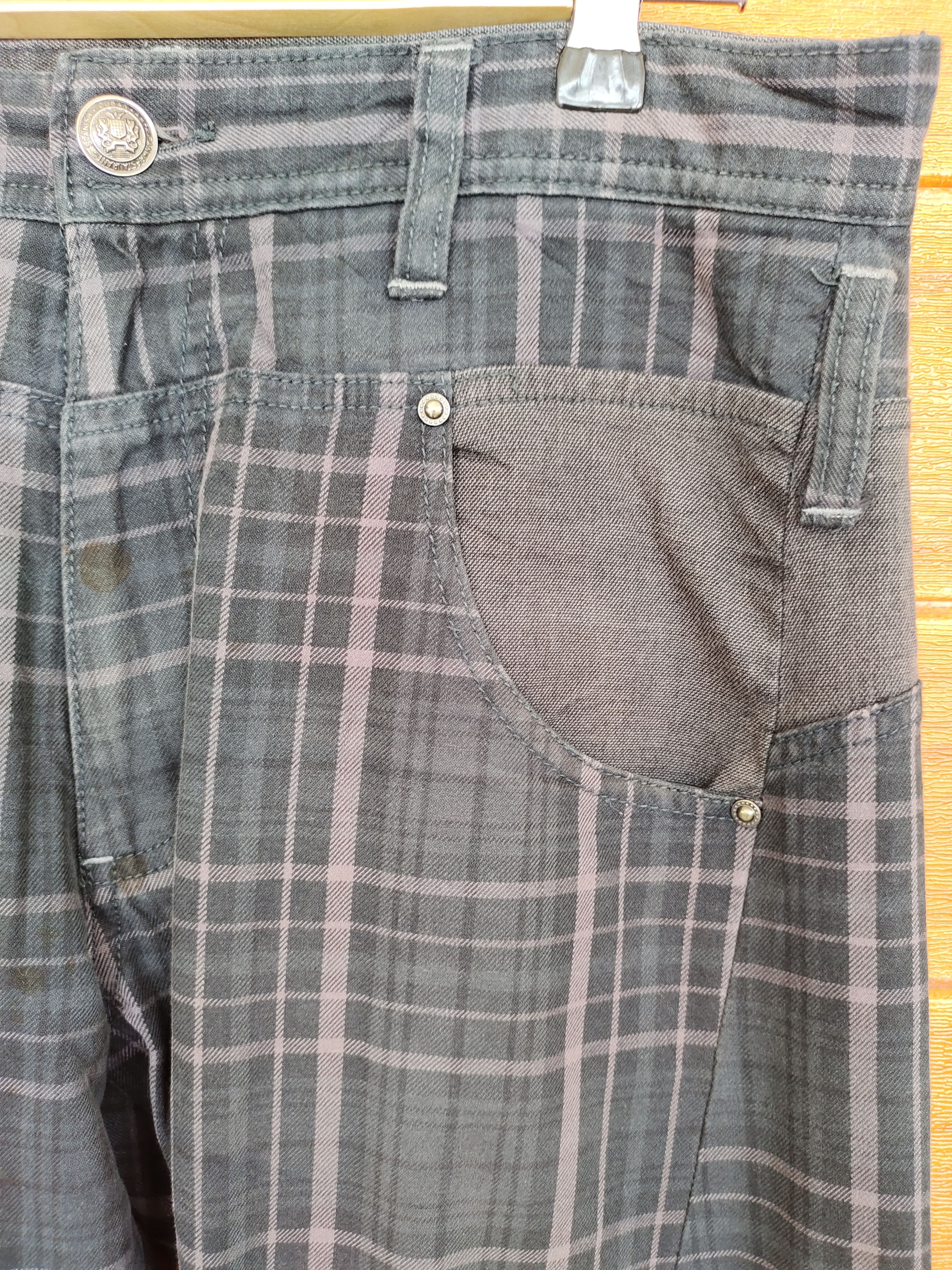 Hysteric Glamour Vintage Otarie Japan Checkered Plaid Pants Size US 32 / EU 48 - 12 Thumbnail