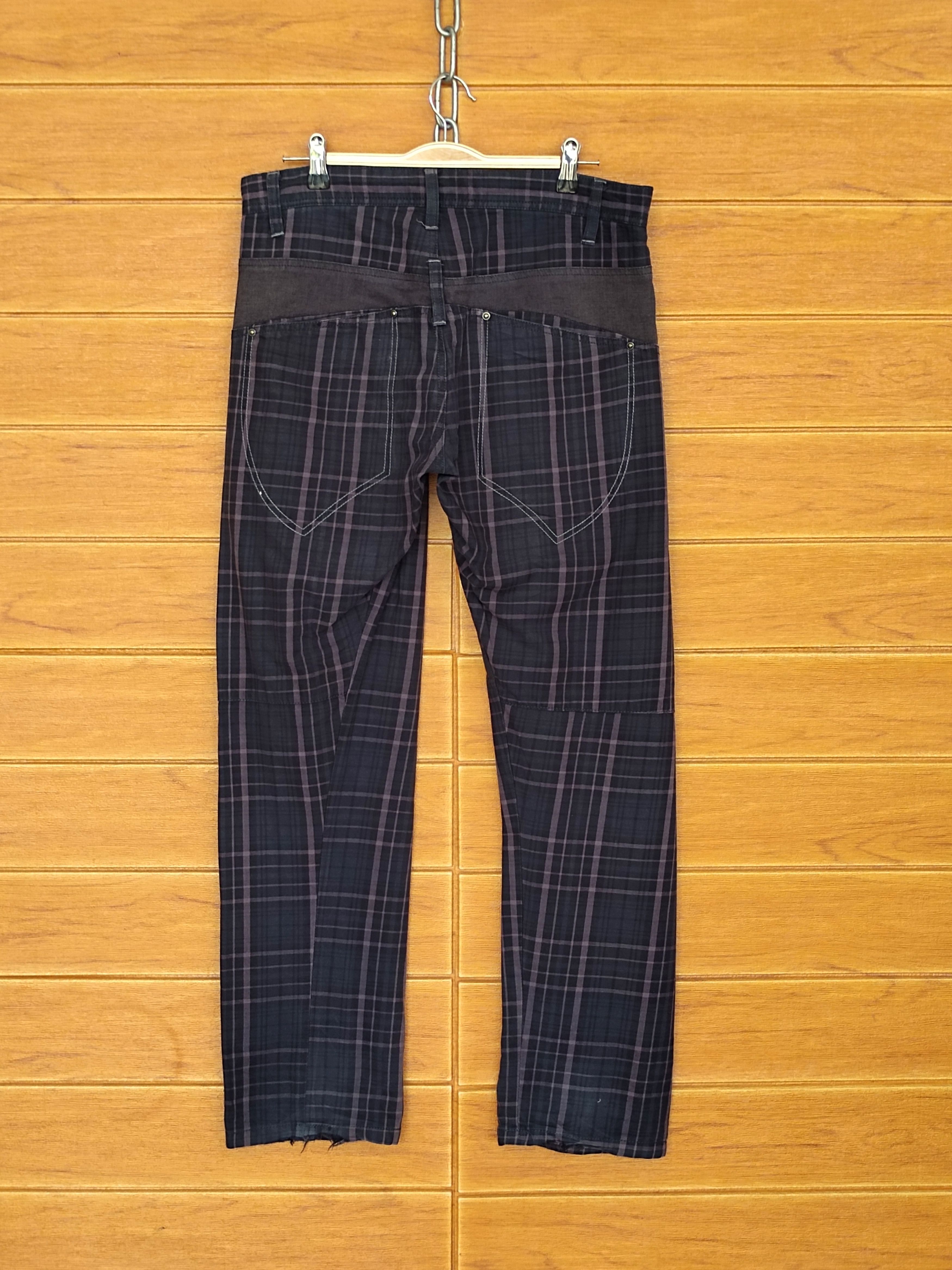 Hysteric Glamour Vintage Otarie Japan Checkered Plaid Pants Size US 32 / EU 48 - 2 Thumbnail