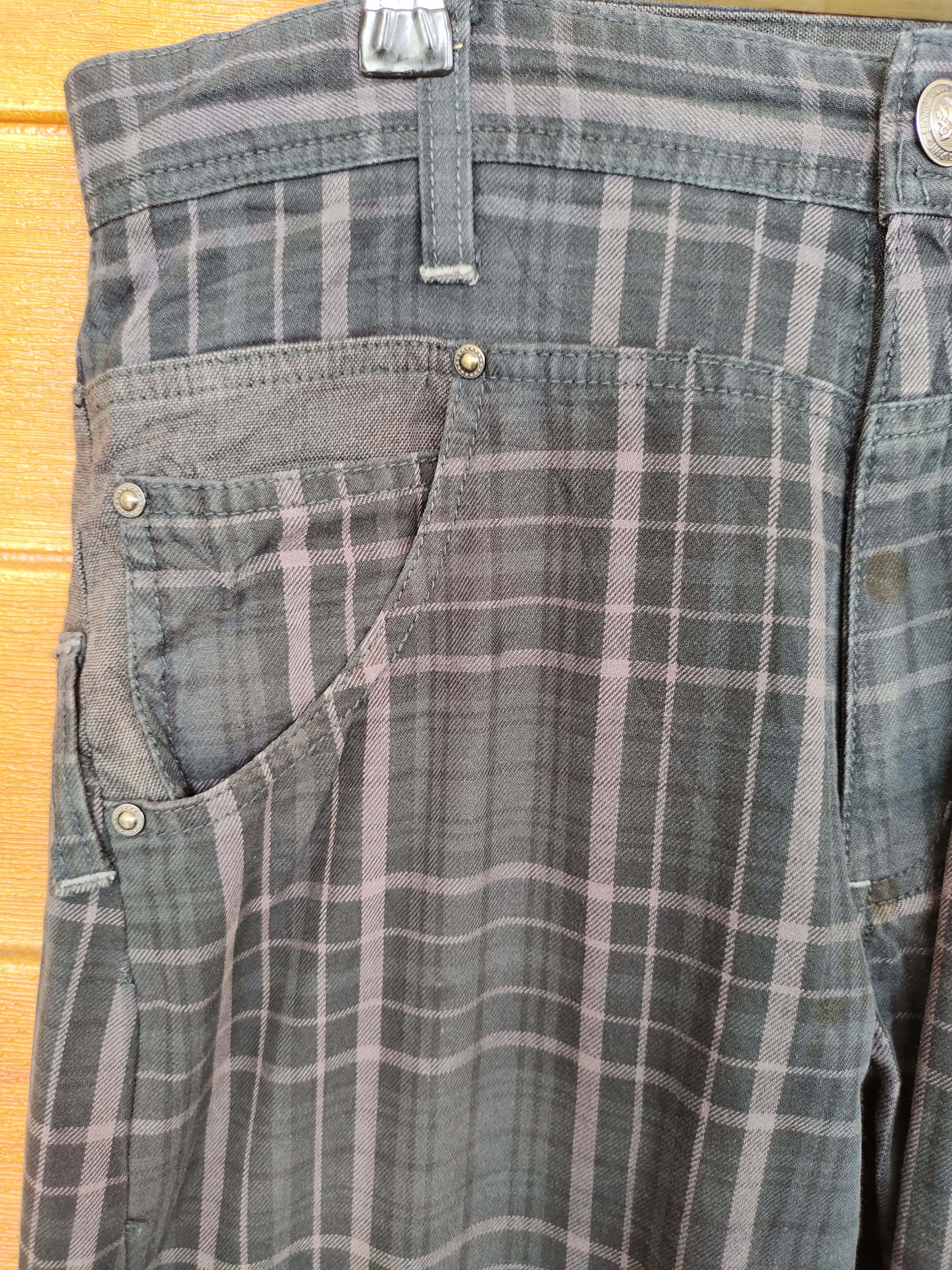 Hysteric Glamour Vintage Otarie Japan Checkered Plaid Pants Size US 32 / EU 48 - 13 Thumbnail