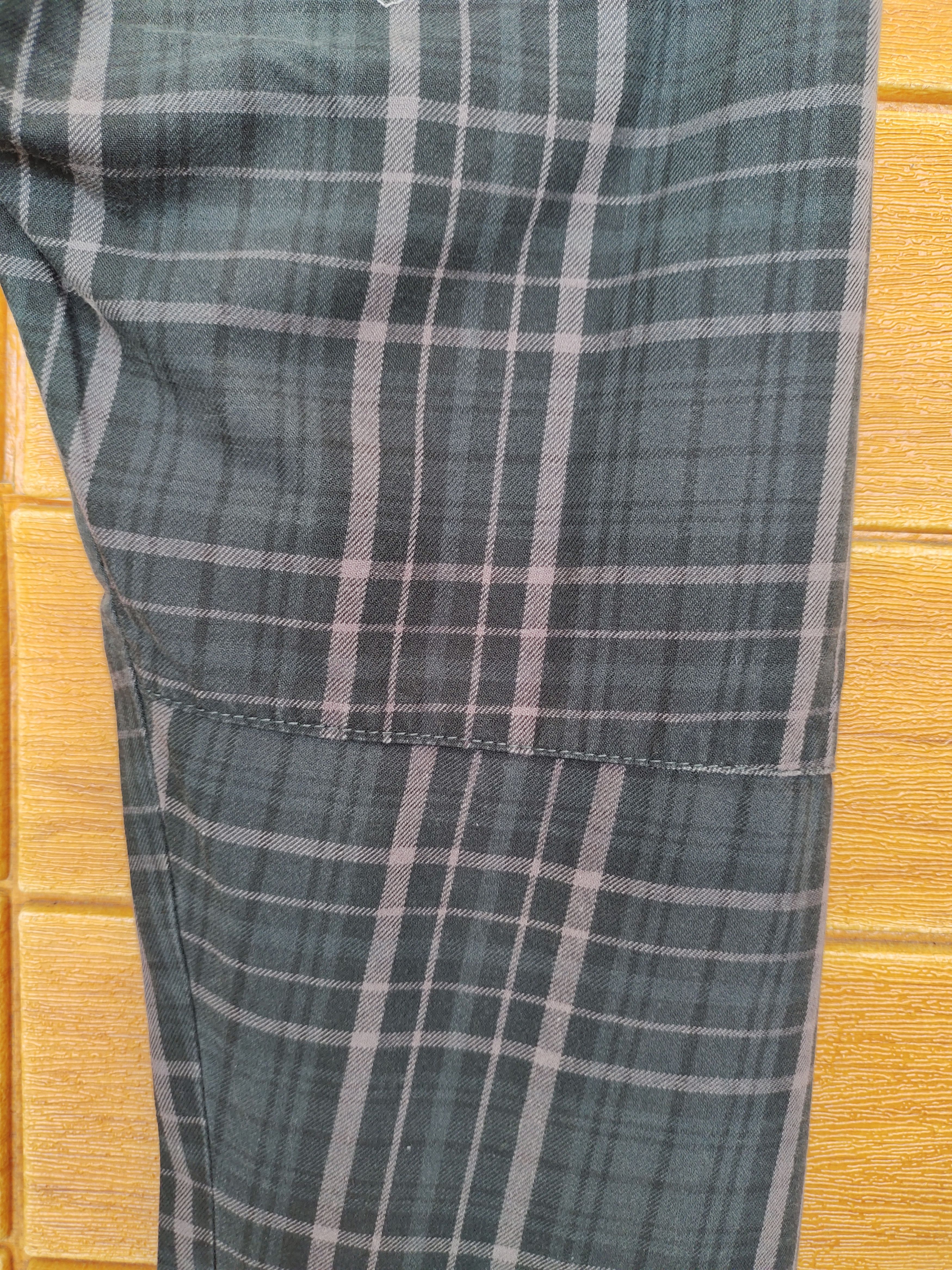 Hysteric Glamour Vintage Otarie Japan Checkered Plaid Pants Size US 32 / EU 48 - 6 Thumbnail