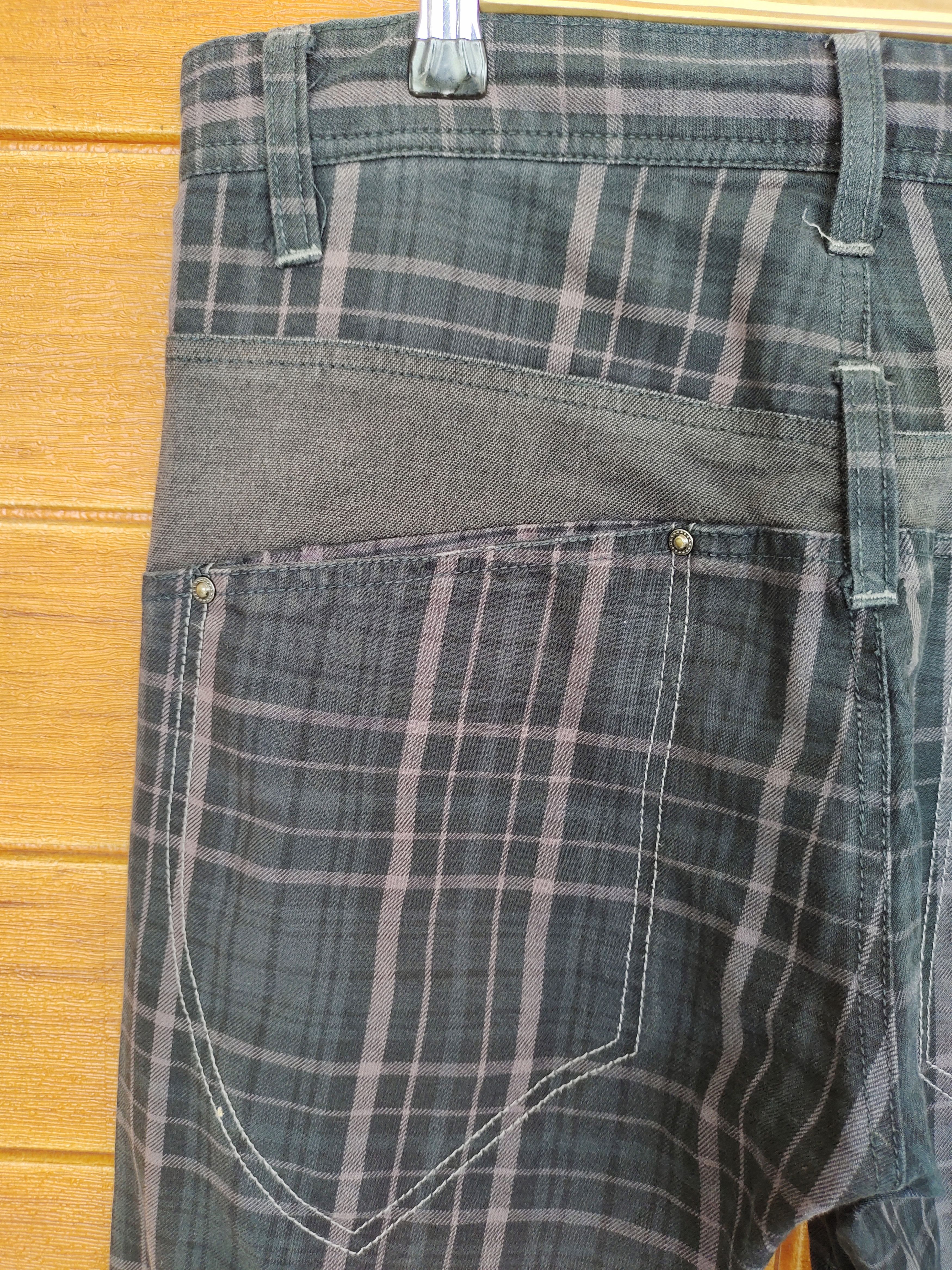 Hysteric Glamour Vintage Otarie Japan Checkered Plaid Pants Size US 32 / EU 48 - 5 Thumbnail