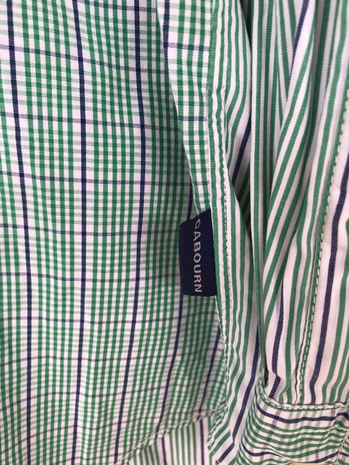 Nigel Cabourn 🔥Vintage Nigel Cabourn Patchwork Shirt Button Size US L / EU 52-54 / 3 - 6 Thumbnail