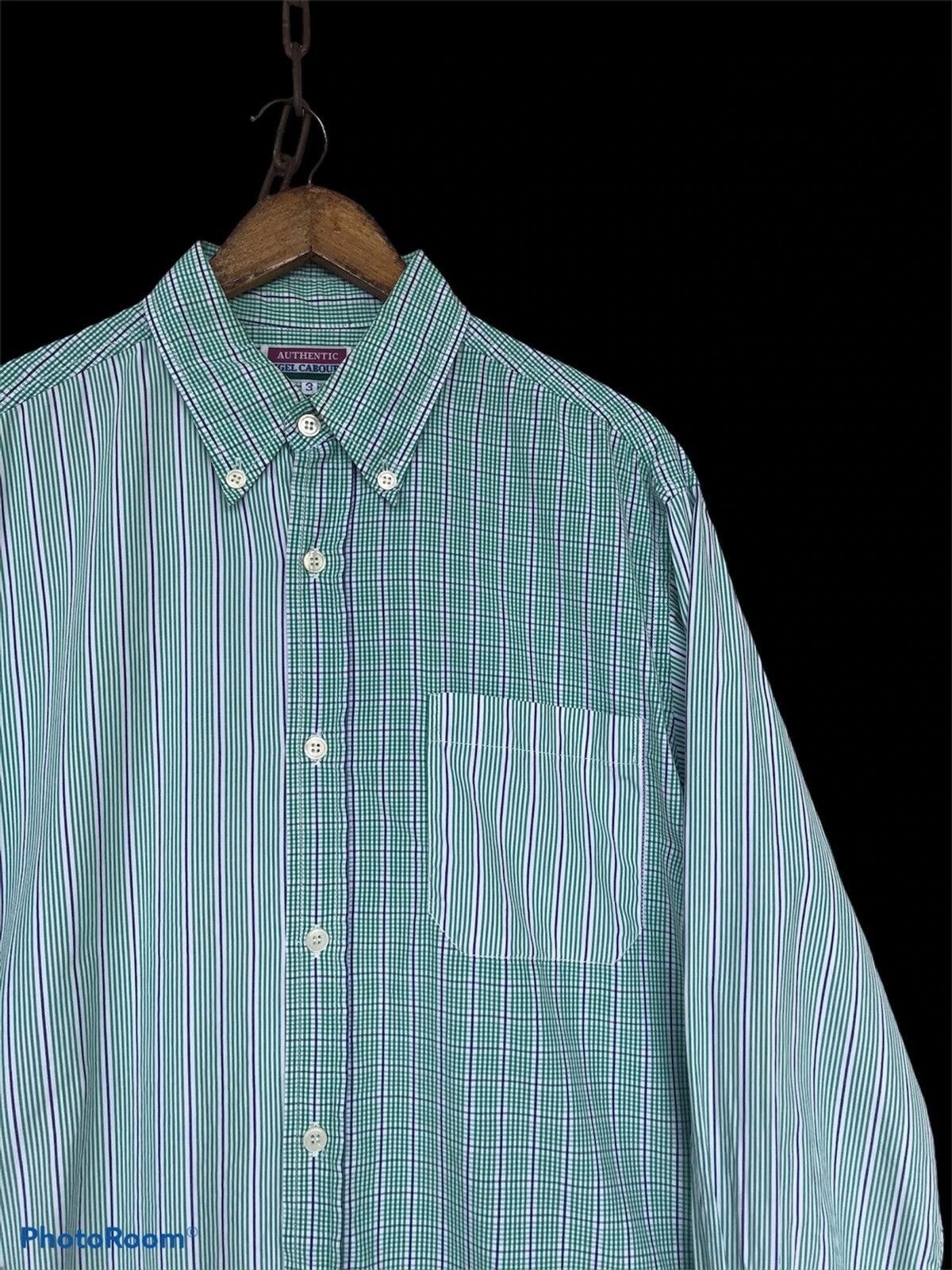 Nigel Cabourn 🔥Vintage Nigel Cabourn Patchwork Shirt Button Size US L / EU 52-54 / 3 - 5 Thumbnail