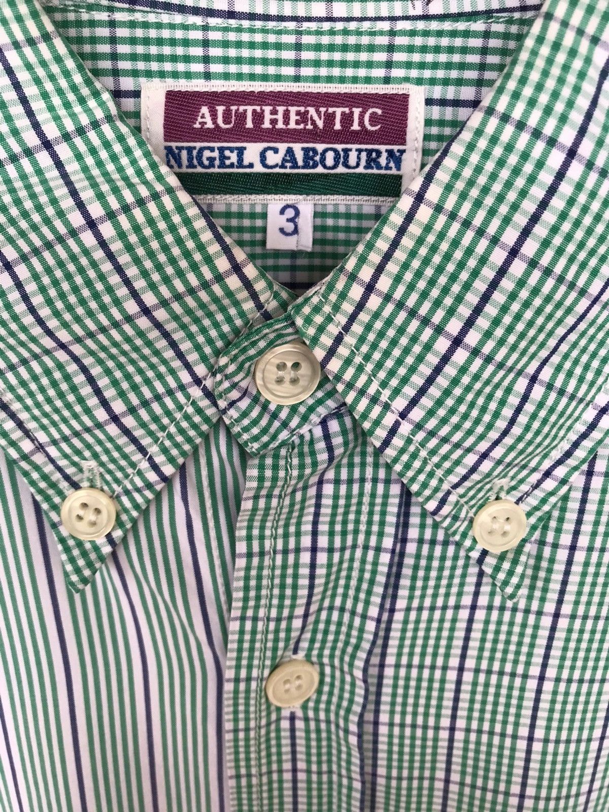 Nigel Cabourn 🔥Vintage Nigel Cabourn Patchwork Shirt Button Size US L / EU 52-54 / 3 - 7 Thumbnail