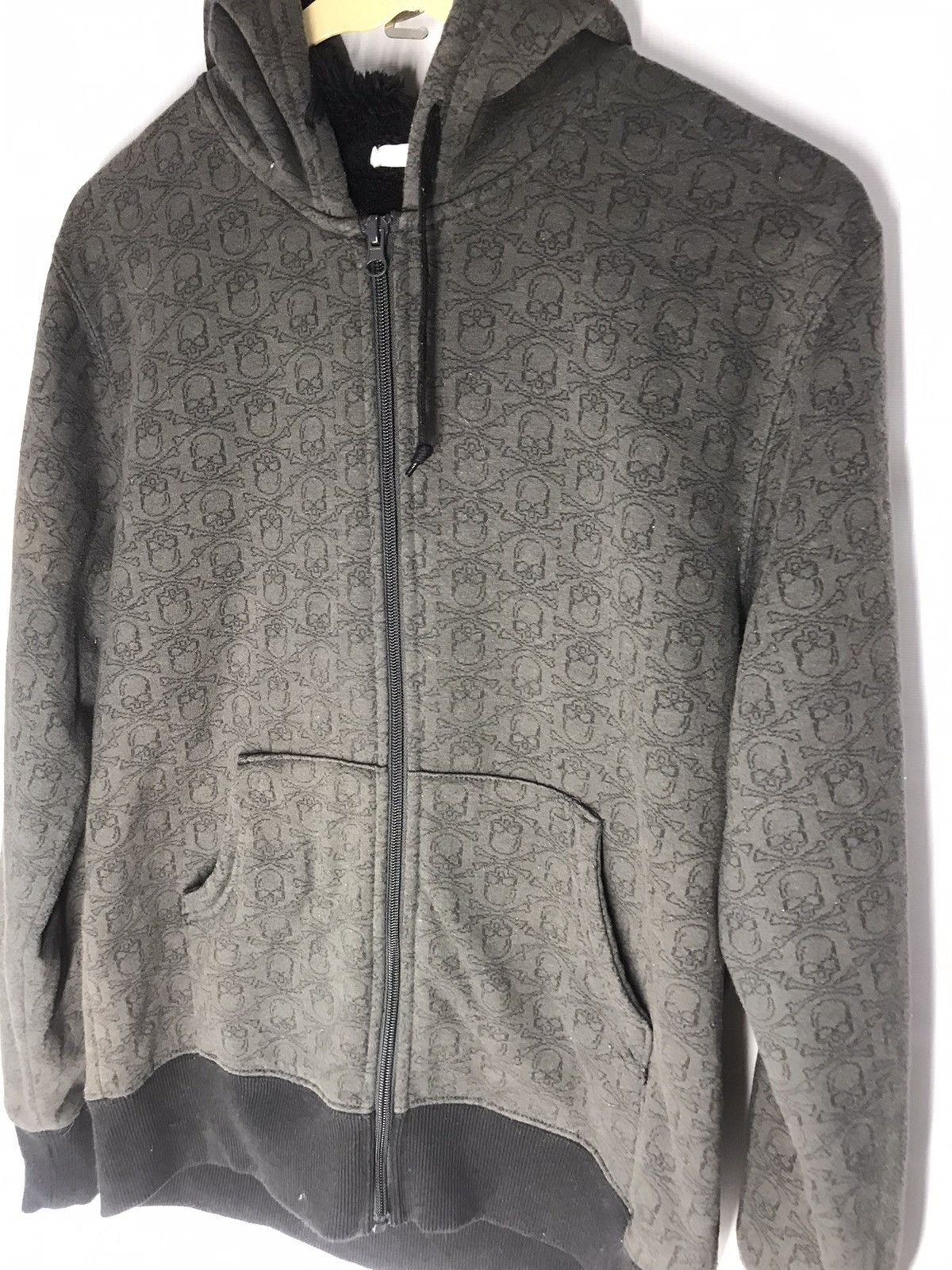 Uniqlo Skull fullprint Uniqlo zipper hoodie fleece inside Size US S / EU 44-46 / 1 - 5 Thumbnail