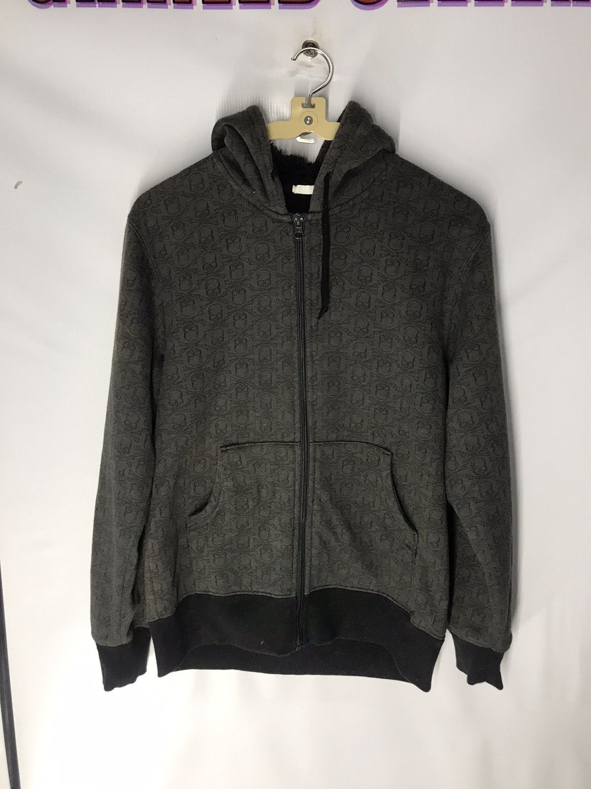 Uniqlo Skull fullprint Uniqlo zipper hoodie fleece inside Size US S / EU 44-46 / 1 - 6 Thumbnail