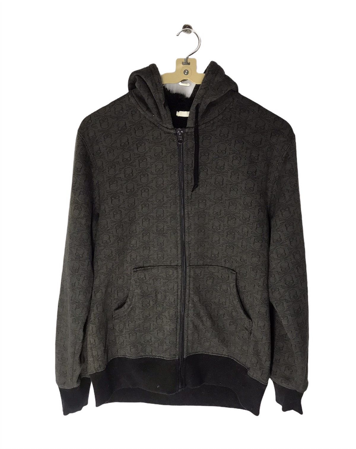 Uniqlo Skull fullprint Uniqlo zipper hoodie fleece inside Size US S / EU 44-46 / 1 - 1 Thumbnail