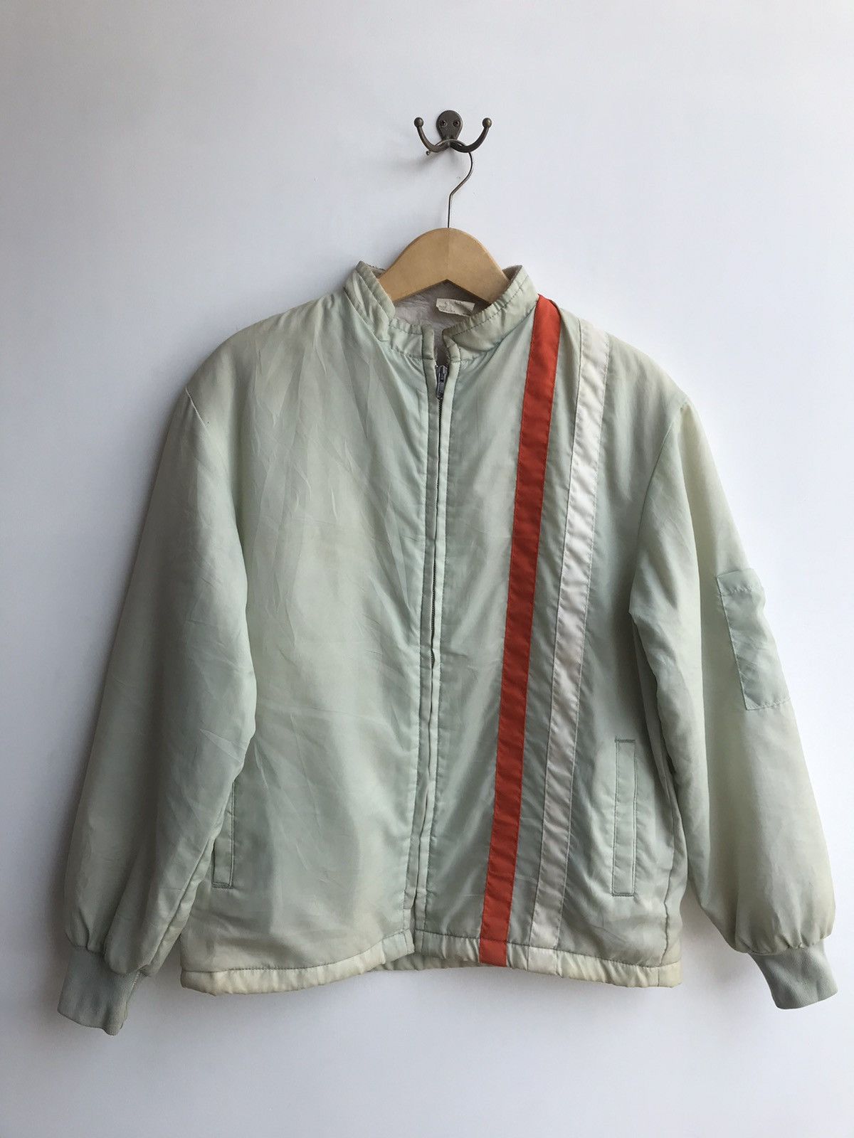 image of Made In USA x Vintage (Vintage) 80's The Great Lakes Jacket Windbreaker in Light Blue (Size Large)