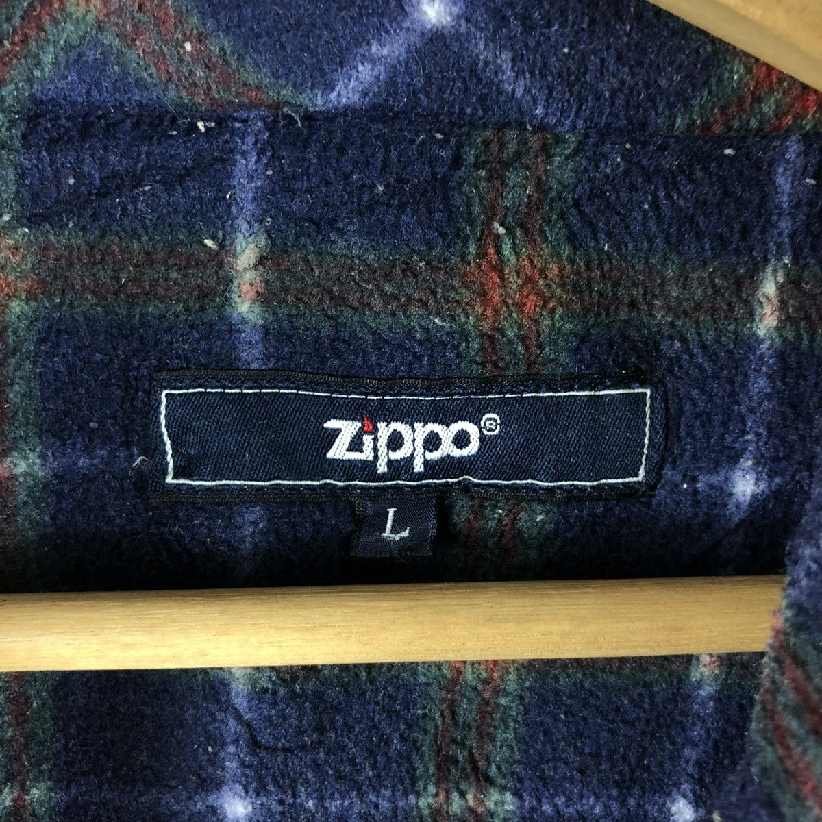 Vintage Vintage Zippo Fleece Jacket Size US L / EU 52-54 / 3 - 5 Thumbnail