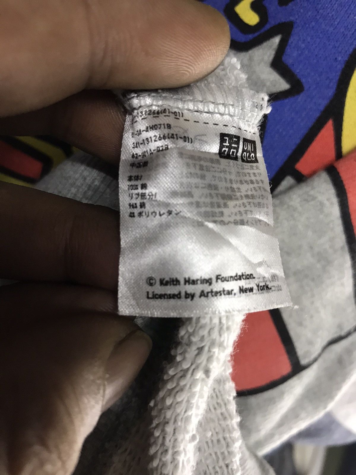 Keith Haring × Uniqlo Keith haring x ut hoodie pullover Size US XL / EU 56 / 4 - 5 Thumbnail