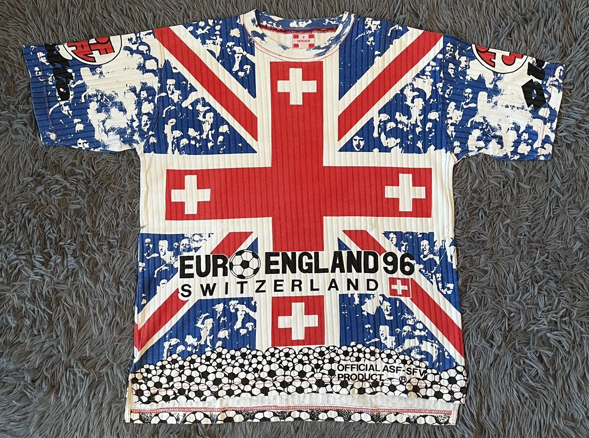 Lotto Sport × Vintage Lotto 1996 vintage football jersey England ASF-SFV t-shirt Size US L / EU 52-54 / 3 - 3 Thumbnail