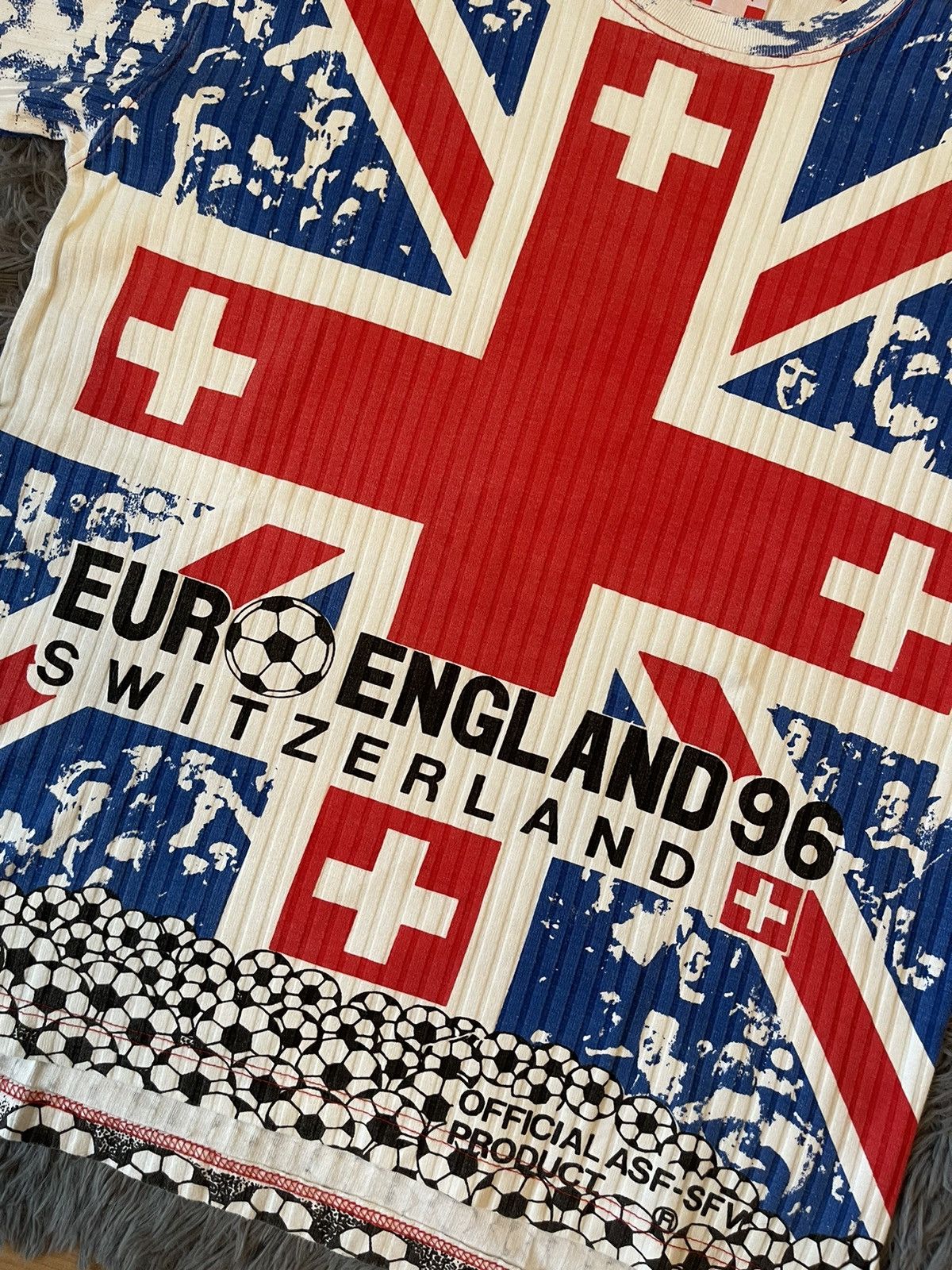 Lotto Sport × Vintage Lotto 1996 vintage football jersey England ASF-SFV t-shirt Size US L / EU 52-54 / 3 - 4 Thumbnail