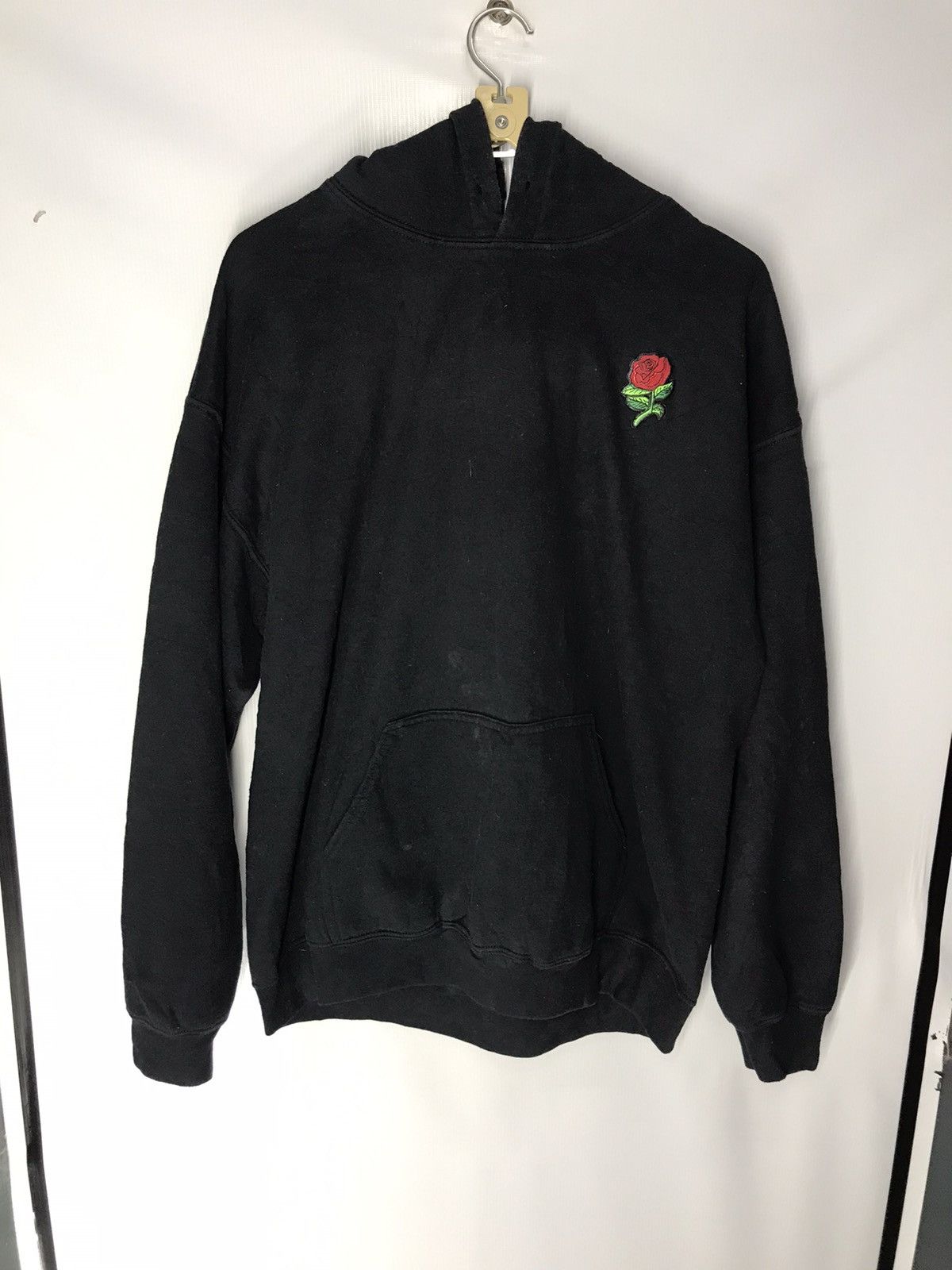 Other Hoodie small embroidered rose by artist union made in usa Size US L / EU 52-54 / 3 - 5 Thumbnail