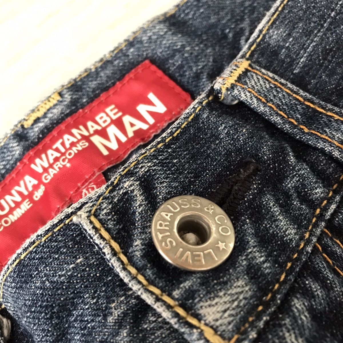 Comme des Garcons Junya Watanabe x Levis Plaid Jeans Straight Size US 30 / EU 46 - 3 Thumbnail