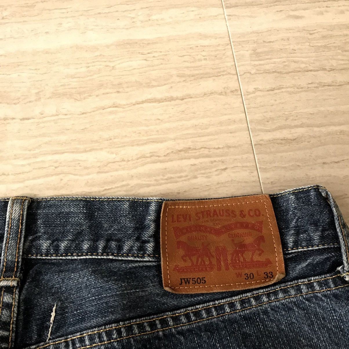 Comme des Garcons Junya Watanabe x Levis Plaid Jeans Straight Size US 30 / EU 46 - 7 Thumbnail
