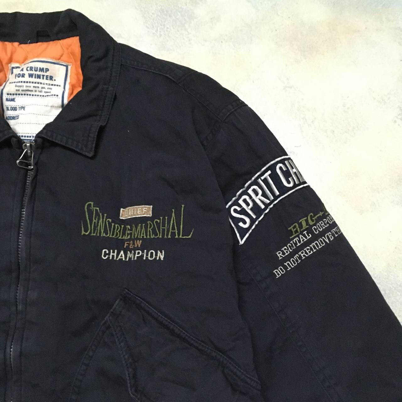 Japanese Brand Japanese Brand Bomber Style Jacket Flight Jacket Patces Size US M / EU 48-50 / 2 - 2 Thumbnail