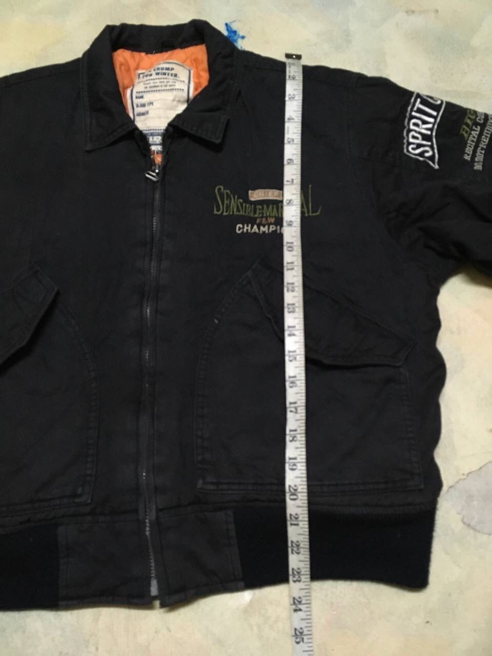 Japanese Brand Japanese Brand Bomber Style Jacket Flight Jacket Patces Size US M / EU 48-50 / 2 - 10 Thumbnail
