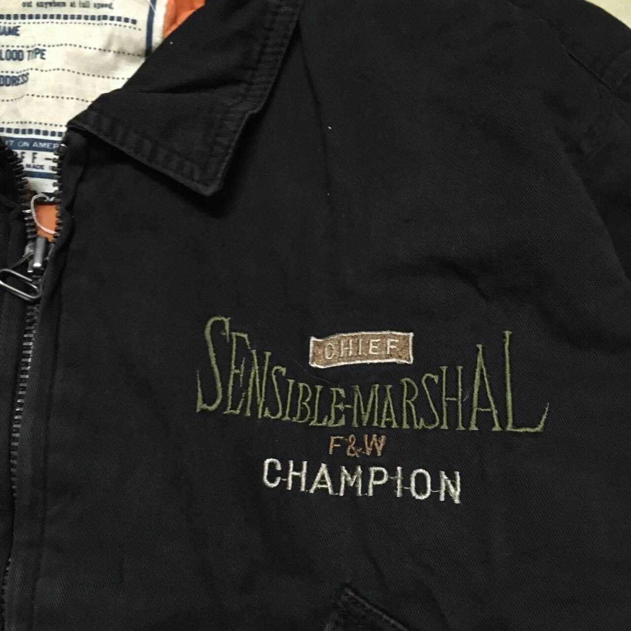 Japanese Brand Japanese Brand Bomber Style Jacket Flight Jacket Patces Size US M / EU 48-50 / 2 - 4 Thumbnail