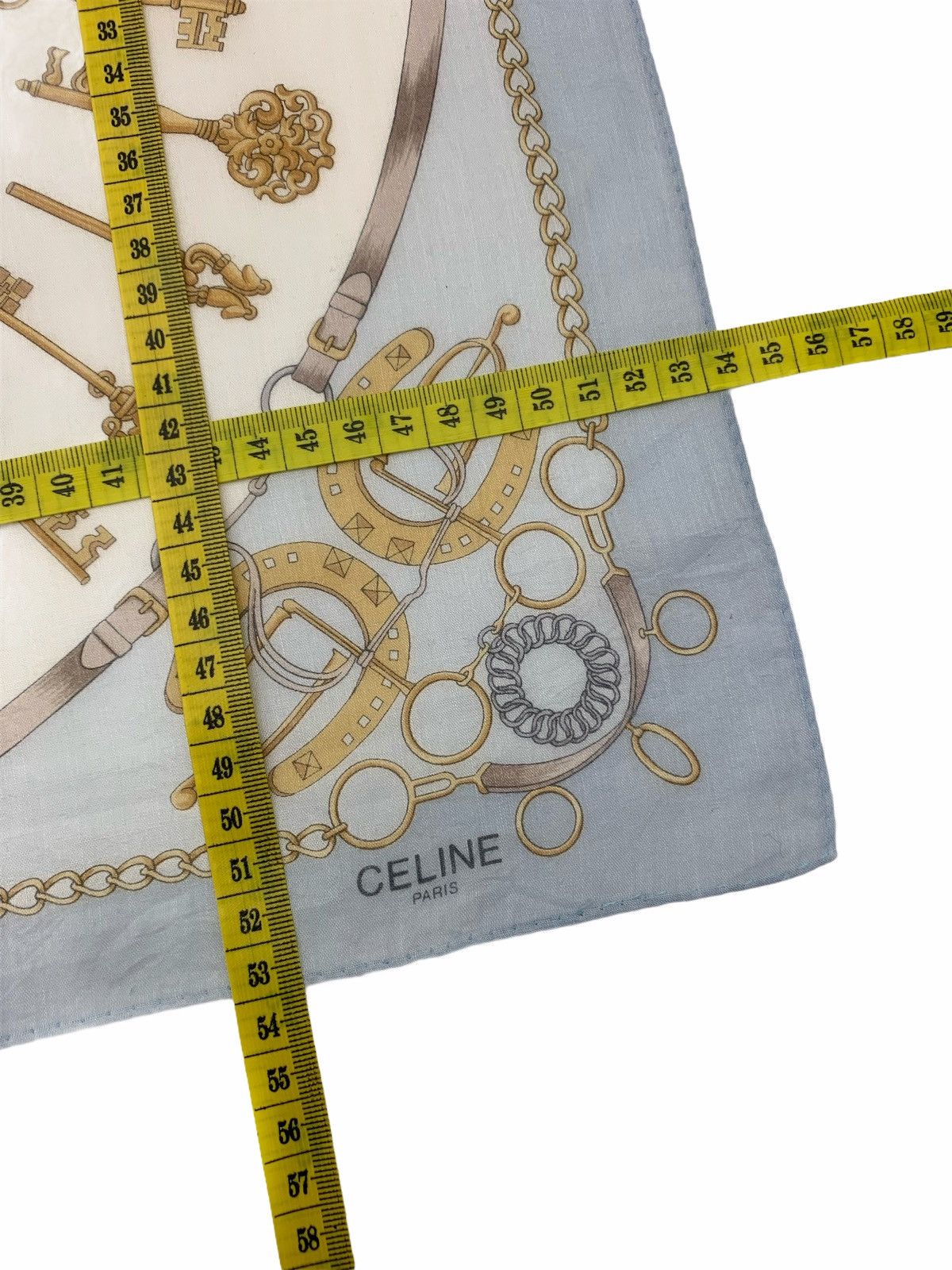 Celine celine bandana handkerchief neckerchief turban pocketsquare Size ONE SIZE - 5 Thumbnail