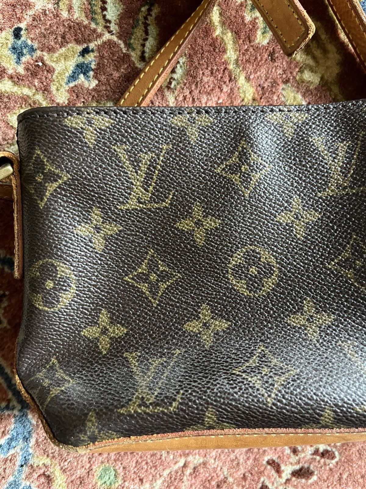 Louis Vuitton Trotteur Vintage Brown Monogram Canvas Cross