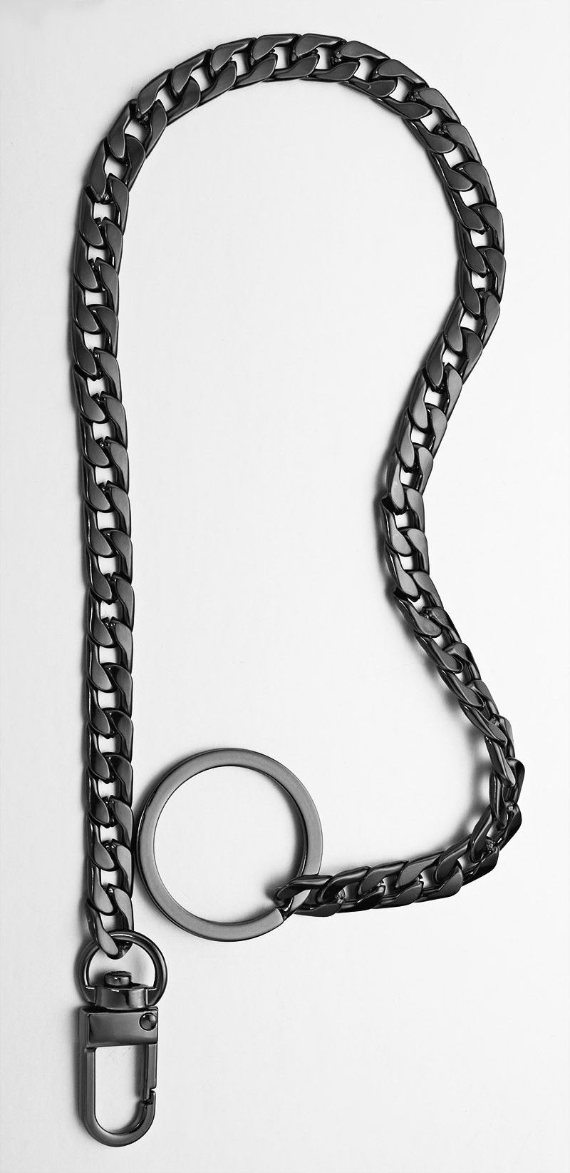 Jewelry Key Chains Metal Wallet Belt Chain Size ONE SIZE - 2 Thumbnail