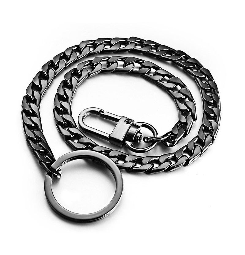 Jewelry Key Chains Metal Wallet Belt Chain Size ONE SIZE - 1 Thumbnail