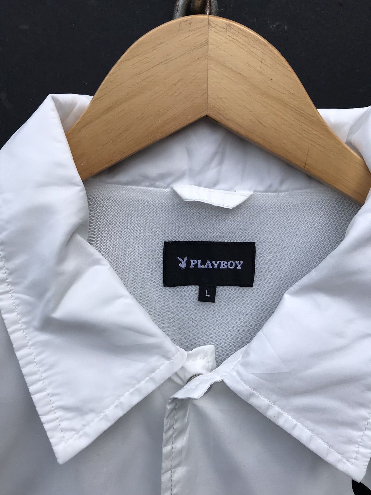 Playboy Playboy Bunny Logo Coach Jacket Size US M / EU 48-50 / 2 - 2 Thumbnail