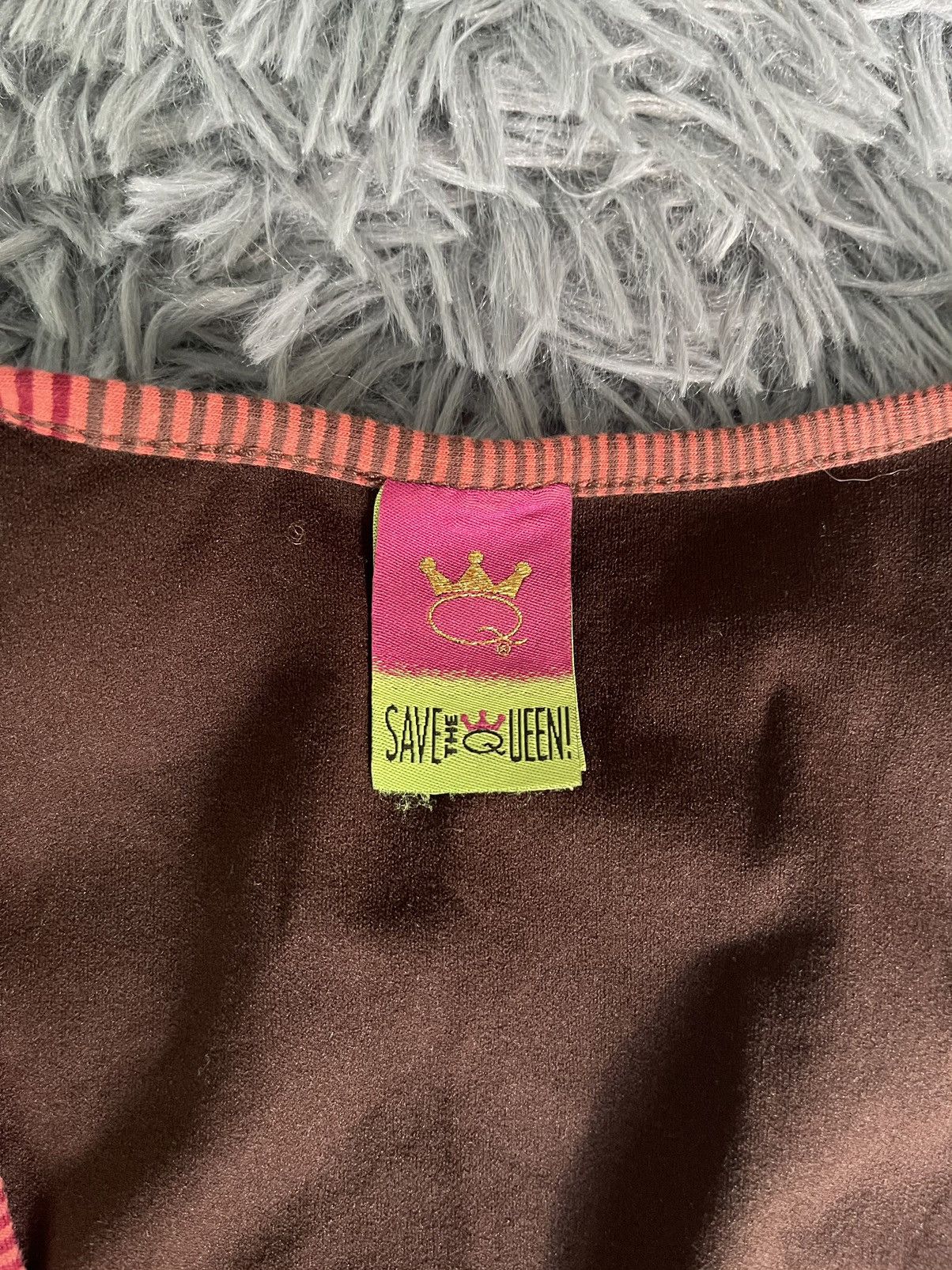 Vintage Save the Queen mesh Y2K vintage avant garde tank top Size L / US 10 / IT 46 - 3 Thumbnail