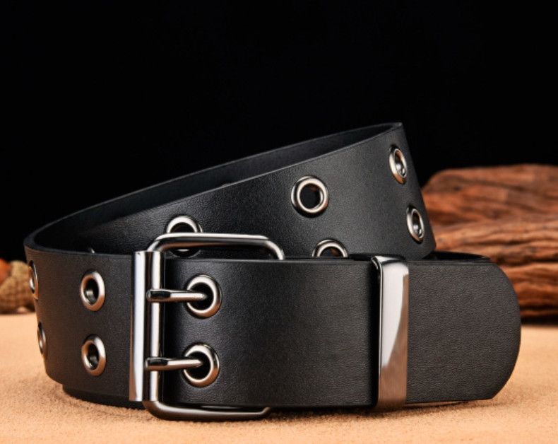 Jewelry Strap Leather Wide Buckle Belt Size ONE SIZE - 3 Thumbnail
