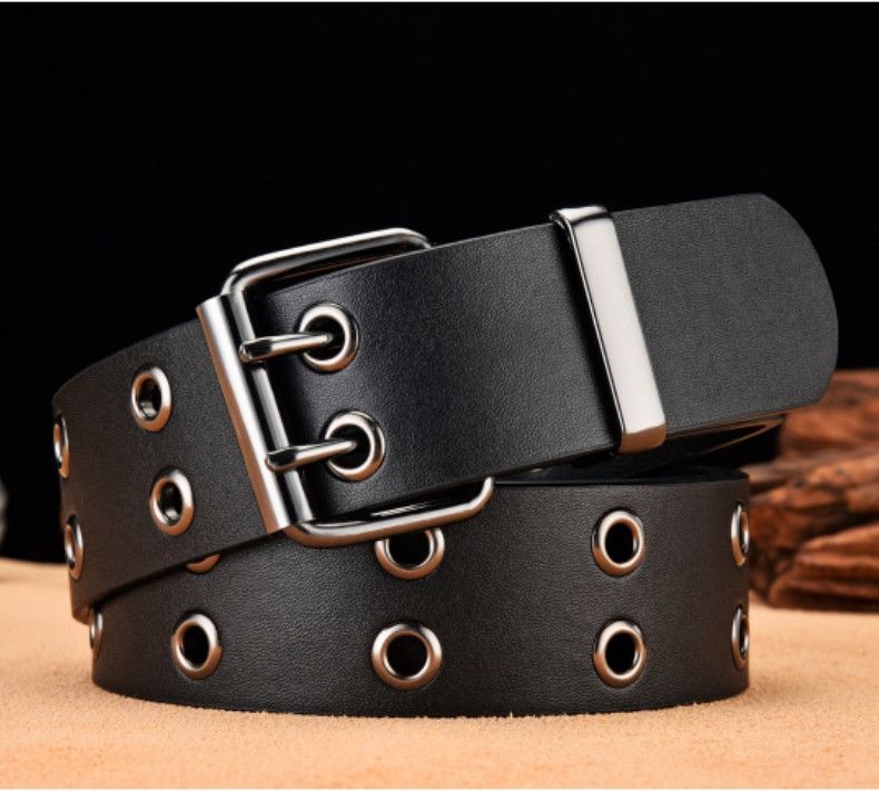 Jewelry Strap Leather Wide Buckle Belt Size ONE SIZE - 2 Thumbnail