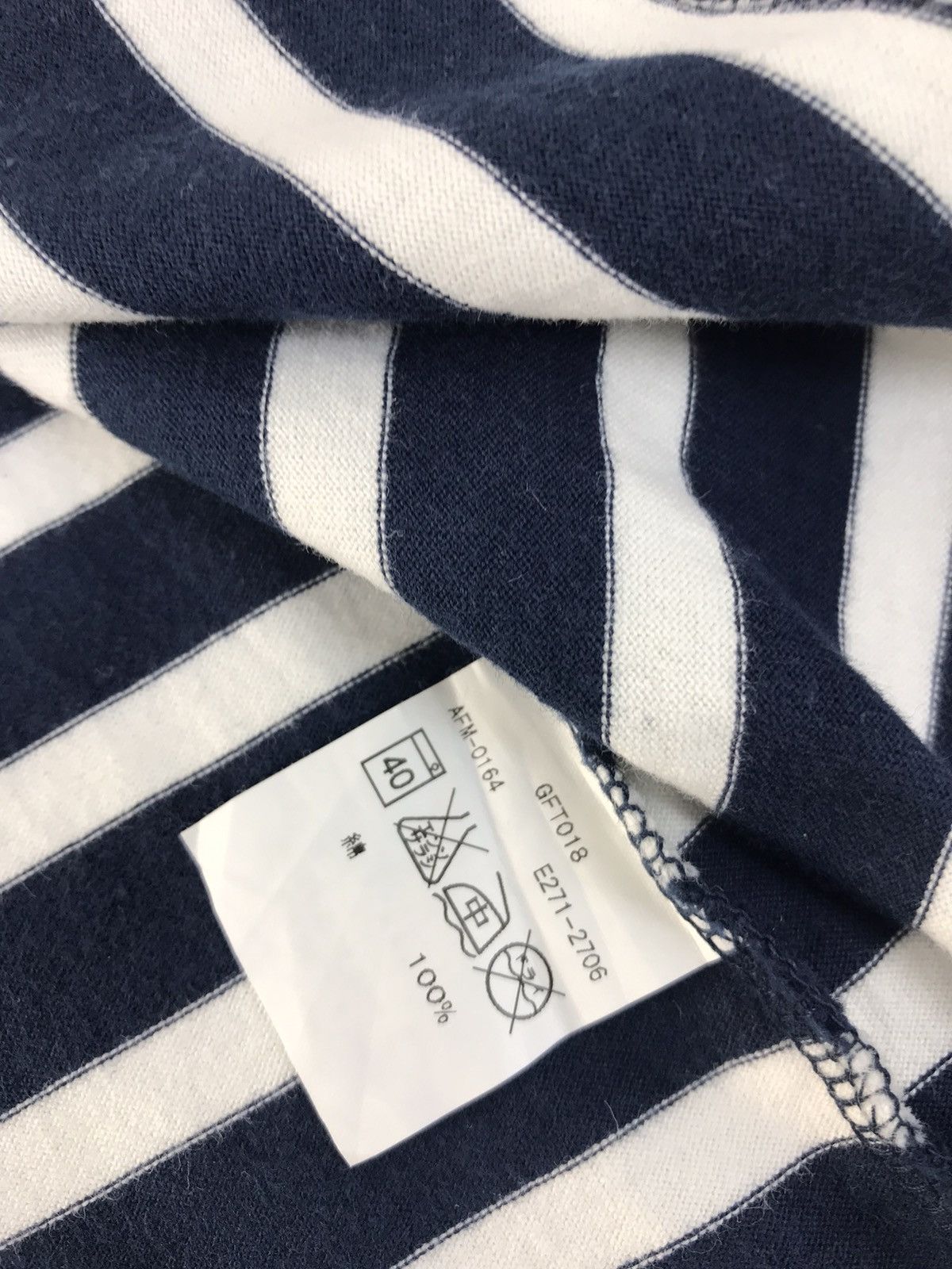 Edwin × Japanese Brand Vintage Fieldman By Edwin Design Striped Long Sleeve Shirt Size US L / EU 52-54 / 3 - 6 Thumbnail