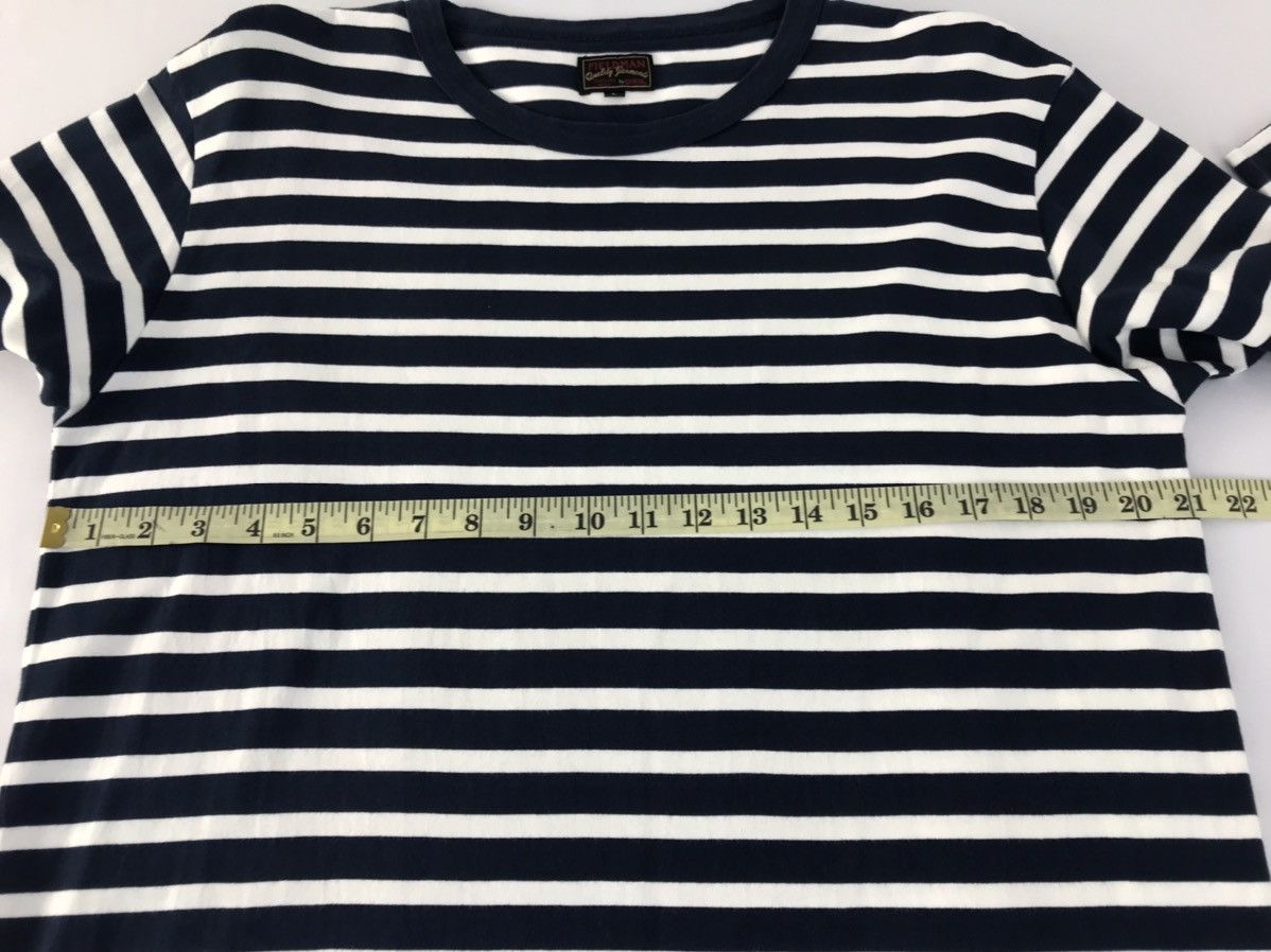 Edwin × Japanese Brand Vintage Fieldman By Edwin Design Striped Long Sleeve Shirt Size US L / EU 52-54 / 3 - 8 Thumbnail