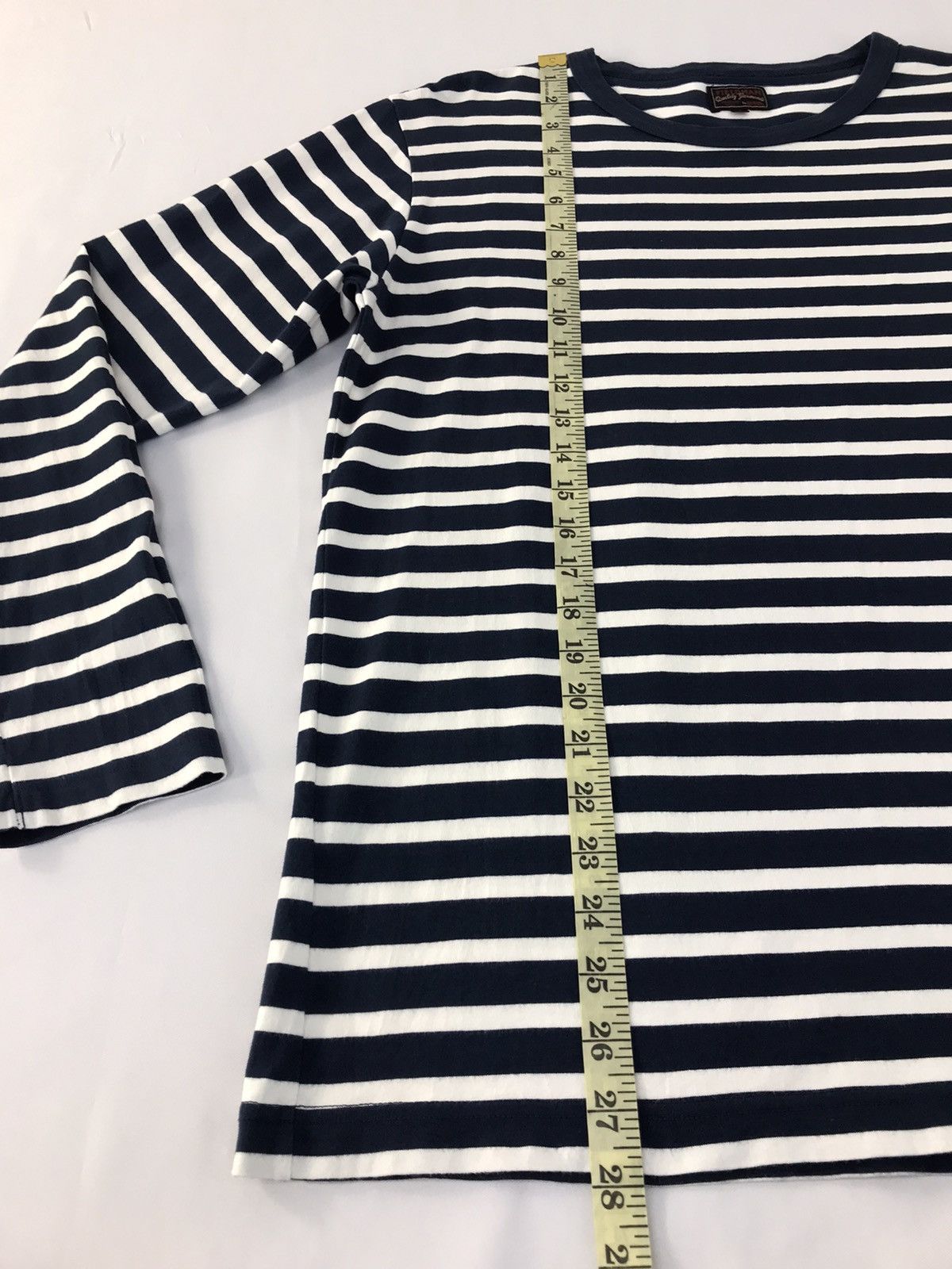 Edwin × Japanese Brand Vintage Fieldman By Edwin Design Striped Long Sleeve Shirt Size US L / EU 52-54 / 3 - 9 Thumbnail