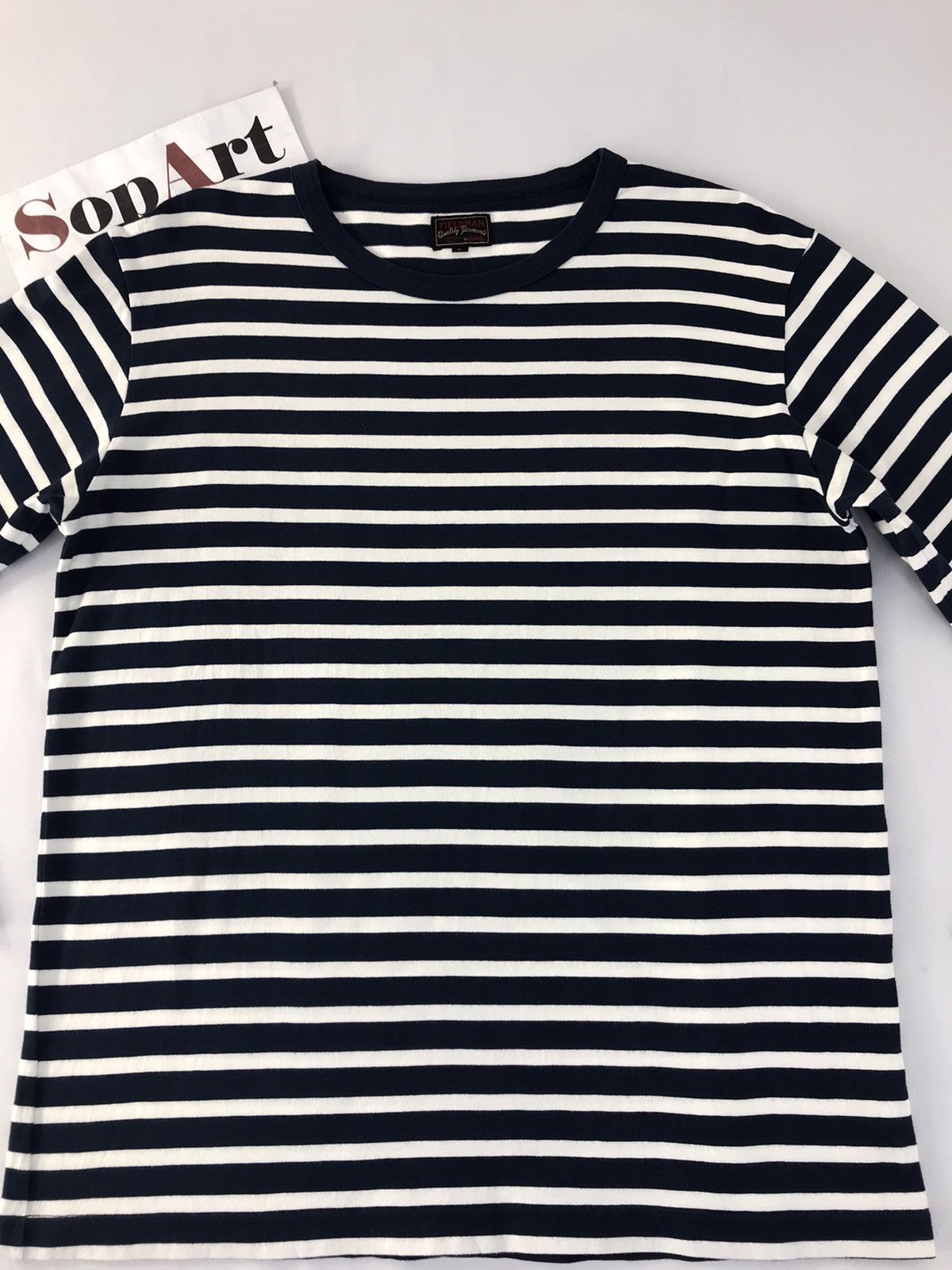 Edwin × Japanese Brand Vintage Fieldman By Edwin Design Striped Long Sleeve Shirt Size US L / EU 52-54 / 3 - 3 Thumbnail