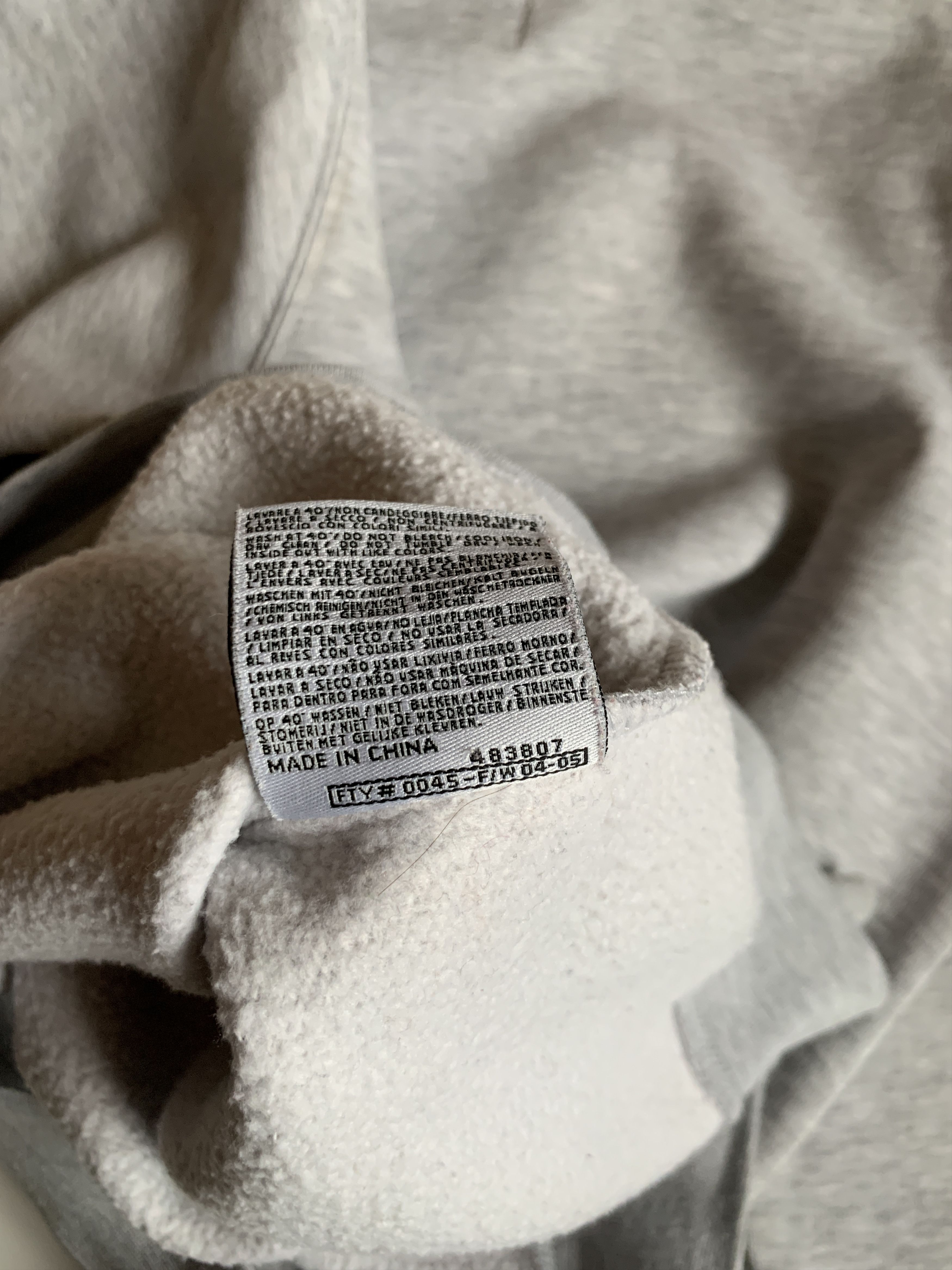 Kappa × Vintage Kappa Vintage Big Logo Sweatshirt Size S Gray Size US S / EU 44-46 / 1 - 8 Thumbnail